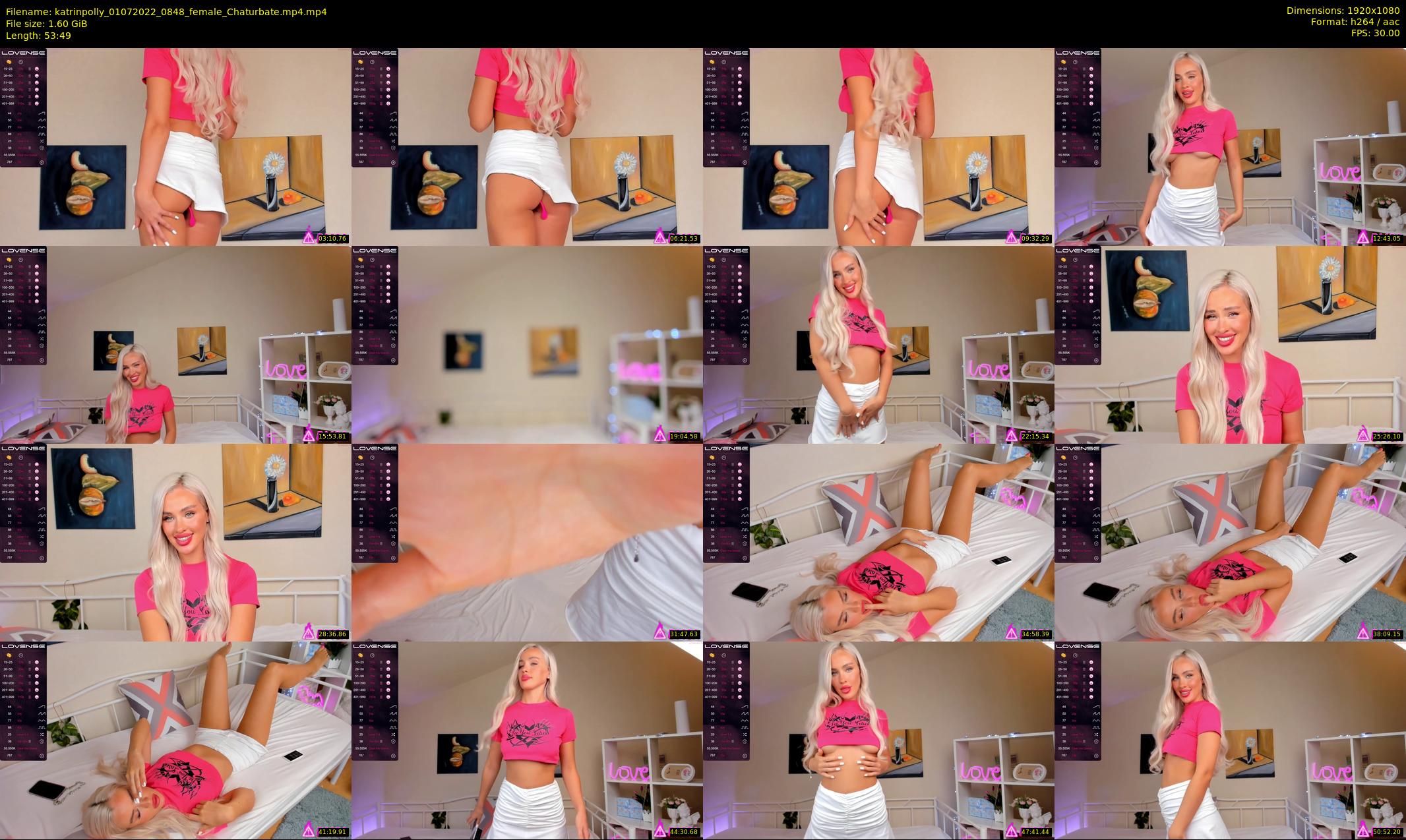 katrinpolly — 54 minute Chaturbate couple cam show recording, 1080p, Jul 1, 2022