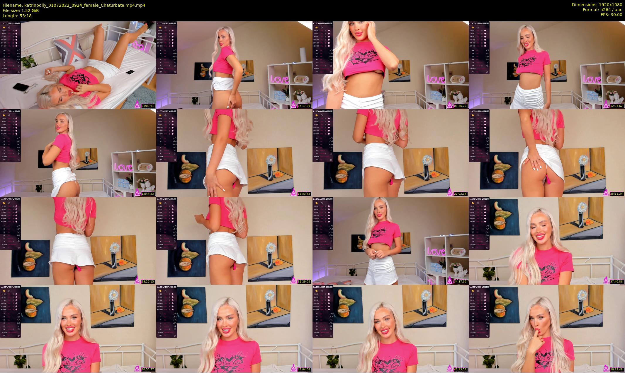 katrinpolly — 54 minute Chaturbate couple cam show recording, 1080p, Jul 1, 2022
