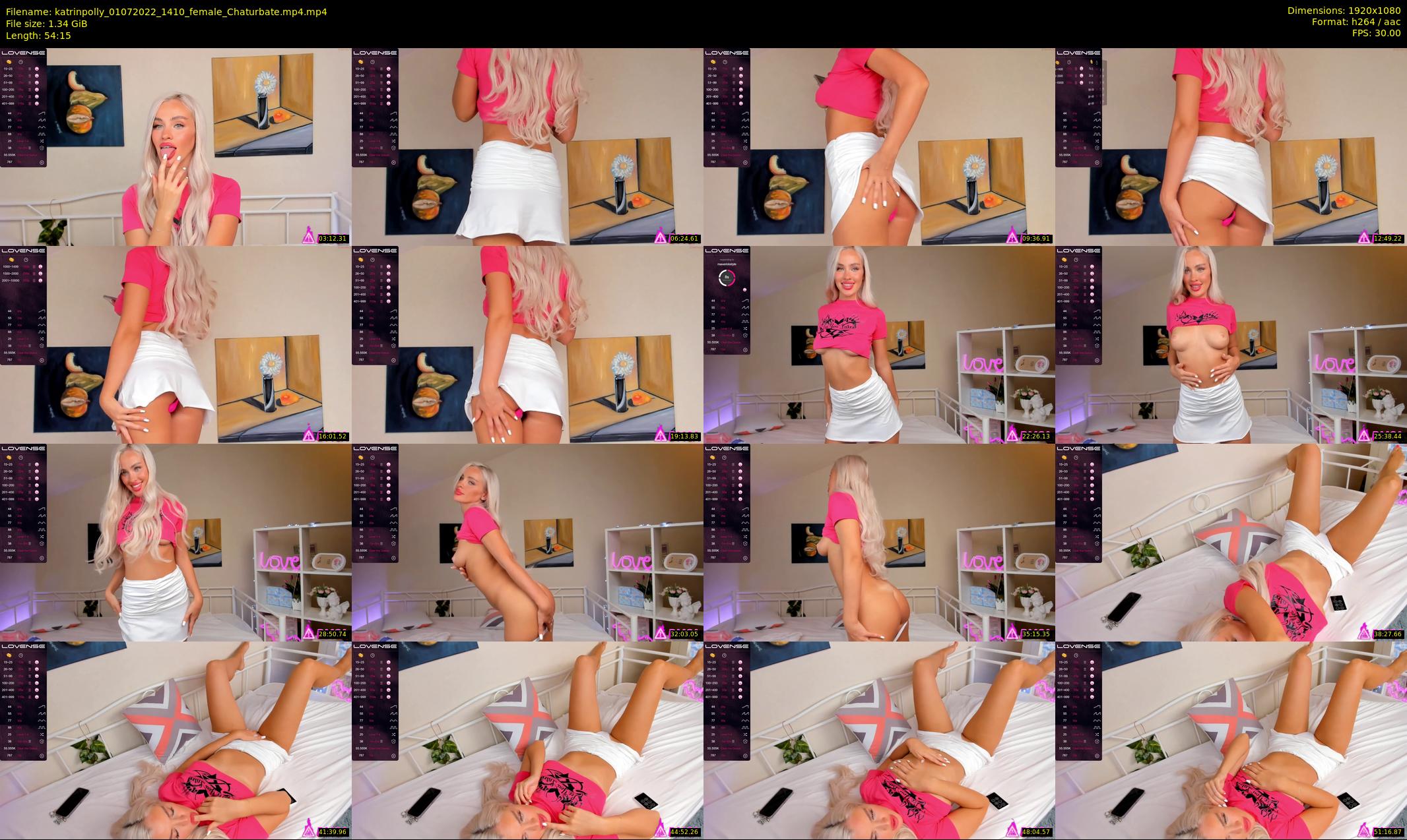 katrinpolly — 55 minute Chaturbate couple cam show recording, 1080p, Jul 1, 2022
