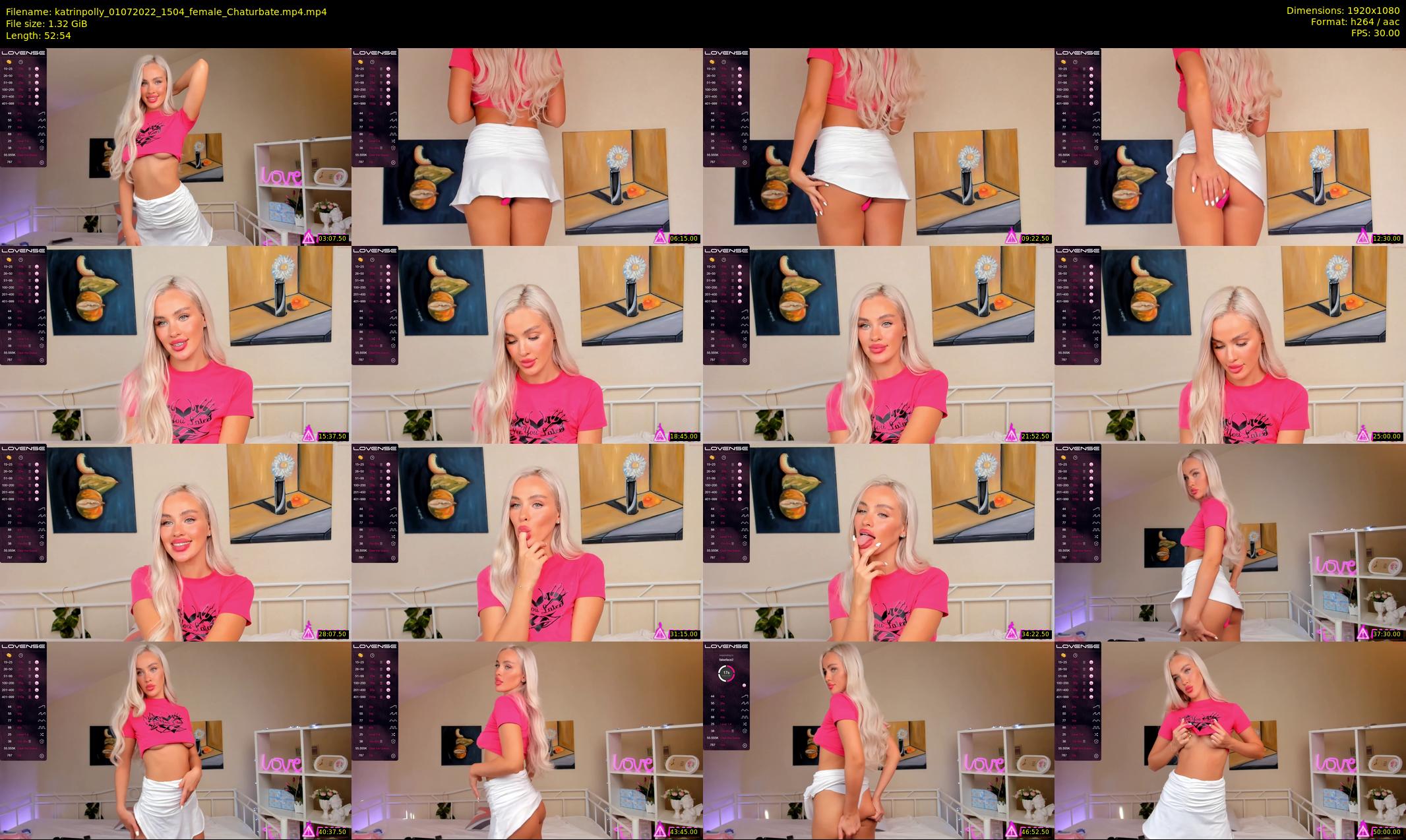 katrinpolly — 53 minute Chaturbate couple cam show recording, 1080p, Jul 1, 2022