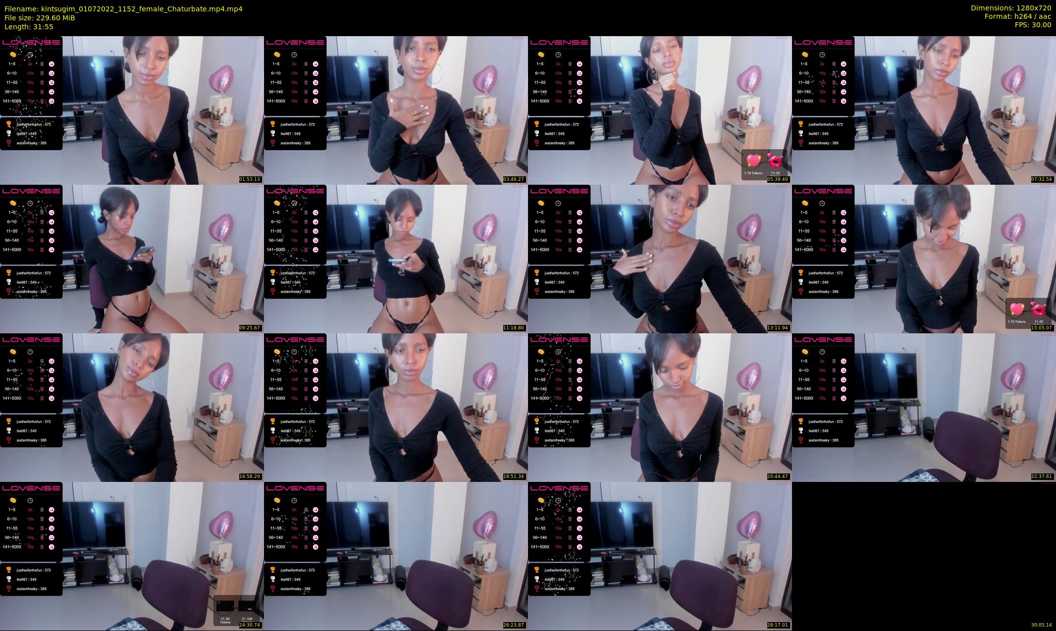 kintsugim — 32 minute Chaturbate female cam show recording, 720p, Jul 1, 2022