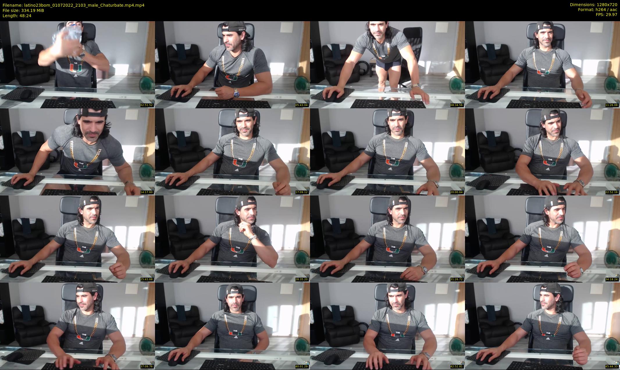 latino23bom — 49 minute Chaturbate male cam show recording, 720p, Jul 1, 2022