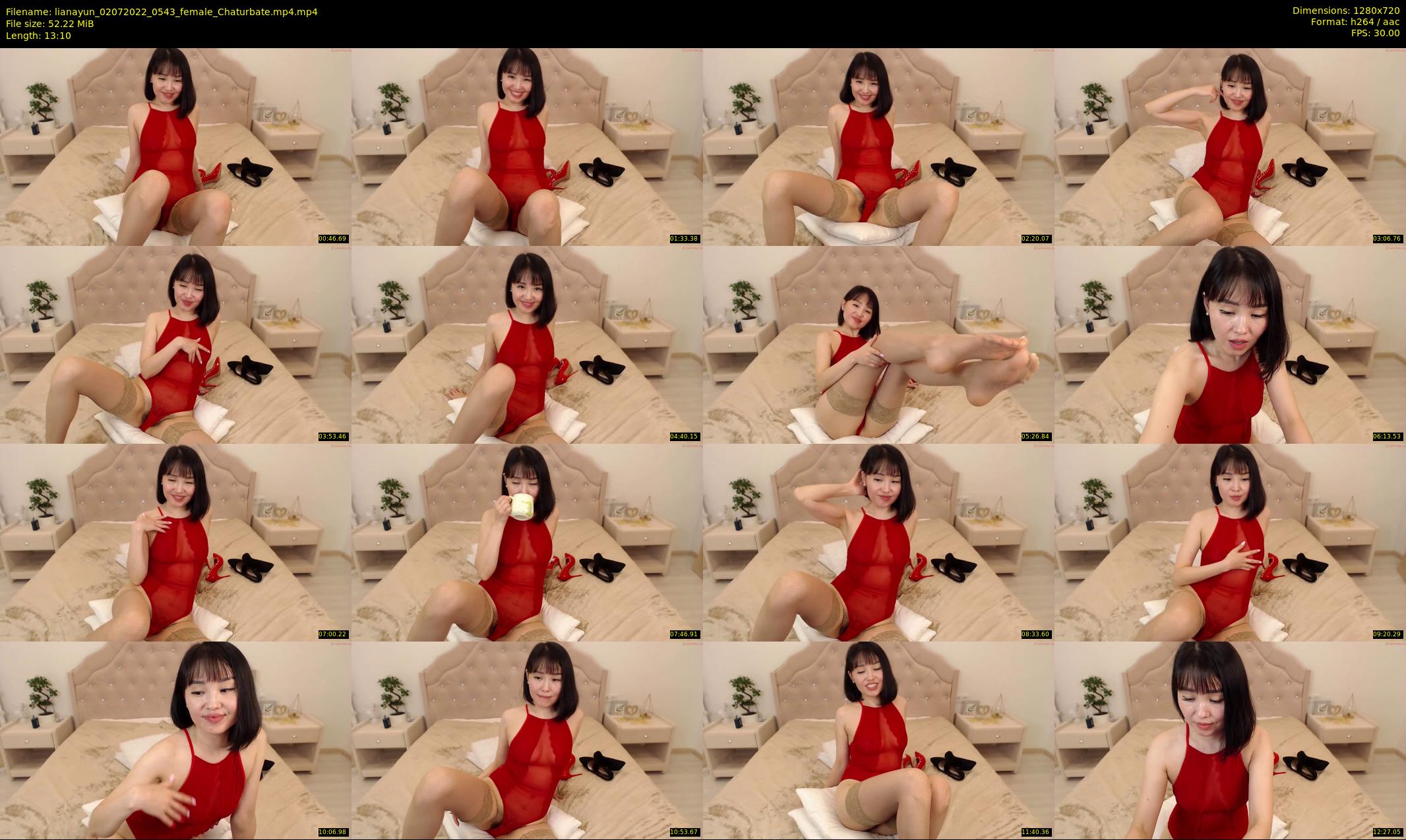 lianayun — 14 minute Chaturbate female cam show recording, 720p, Jul 2, 2022