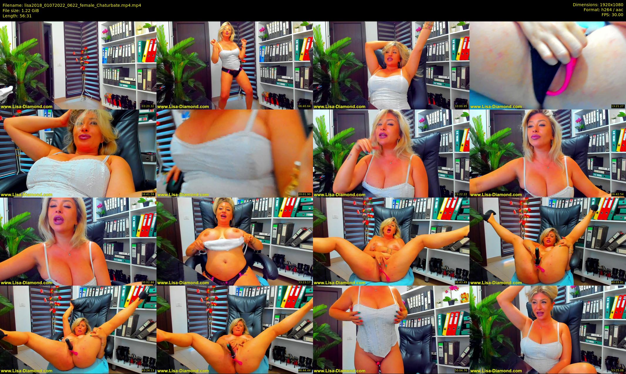 lisa2018 — 57 minute Chaturbate female cam show recording, 1080p, Jul 1, 2022