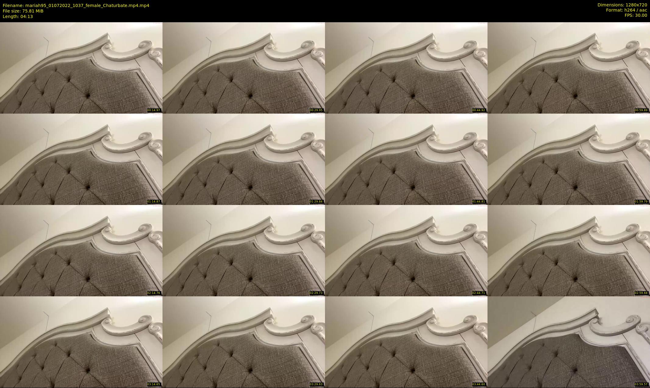 mariah95 — 5 minute Chaturbate female cam show recording, 720p, Jul 1, 2022