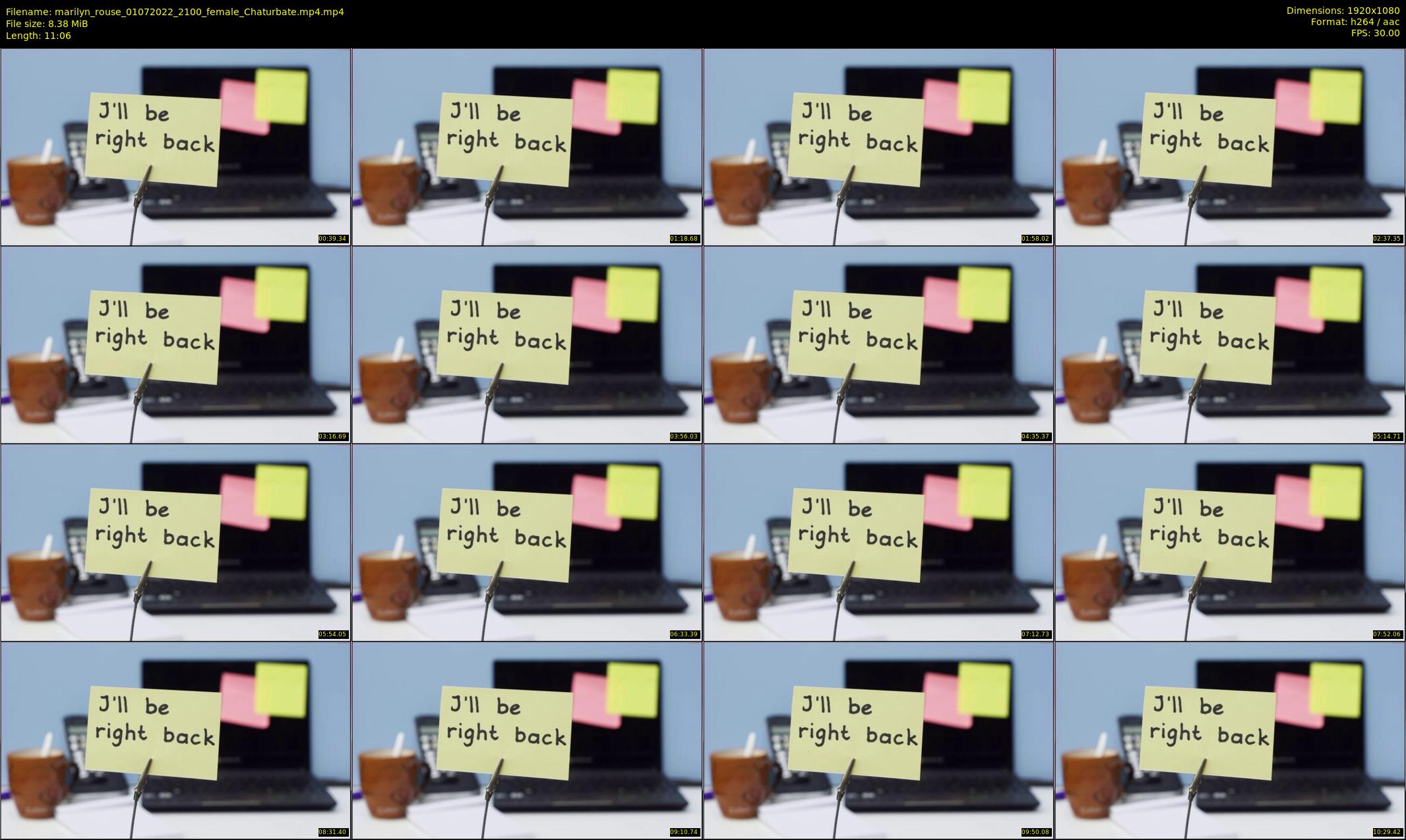 marilyn_rouse — 12 minute Chaturbate female cam show recording, 1080p, Jul 1, 2022