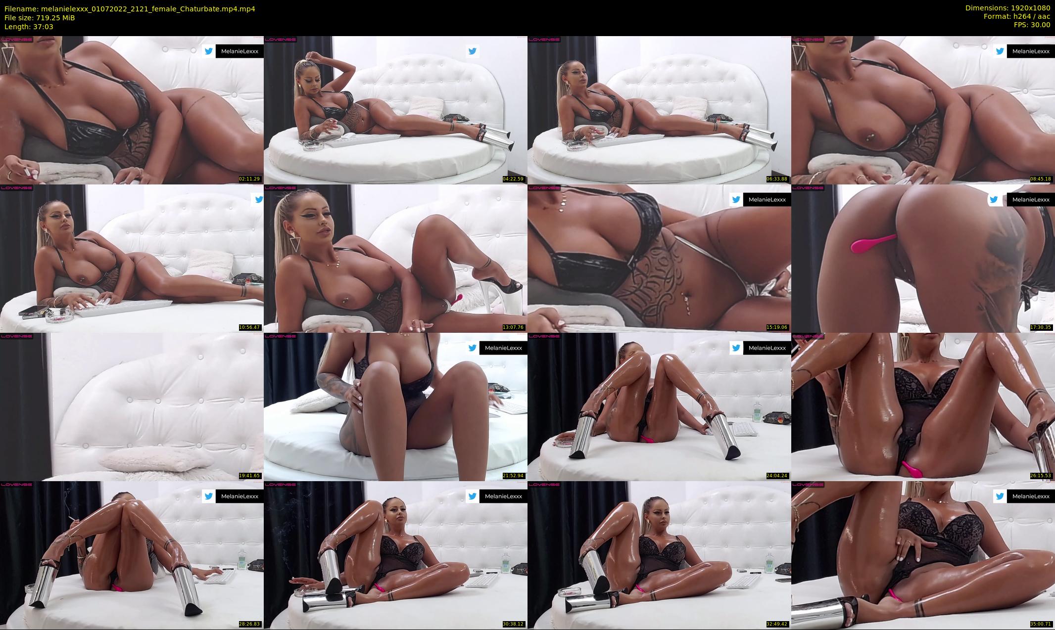 melanielexxx — 38 minute Chaturbate female cam show recording, 1080p, Jul 1, 2022