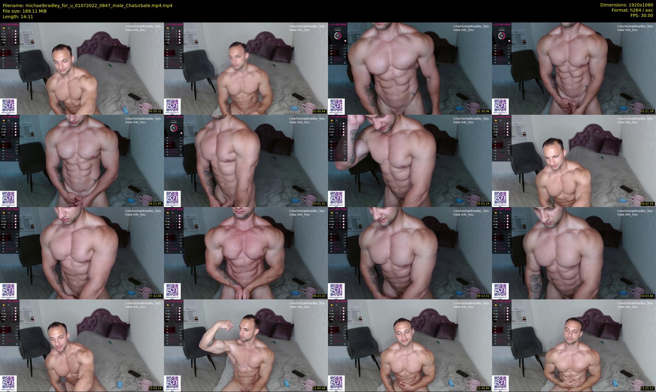 michaelbradley_for_u — 15 minute Chaturbate male cam show recording, 1080p, Jul 1, 2022