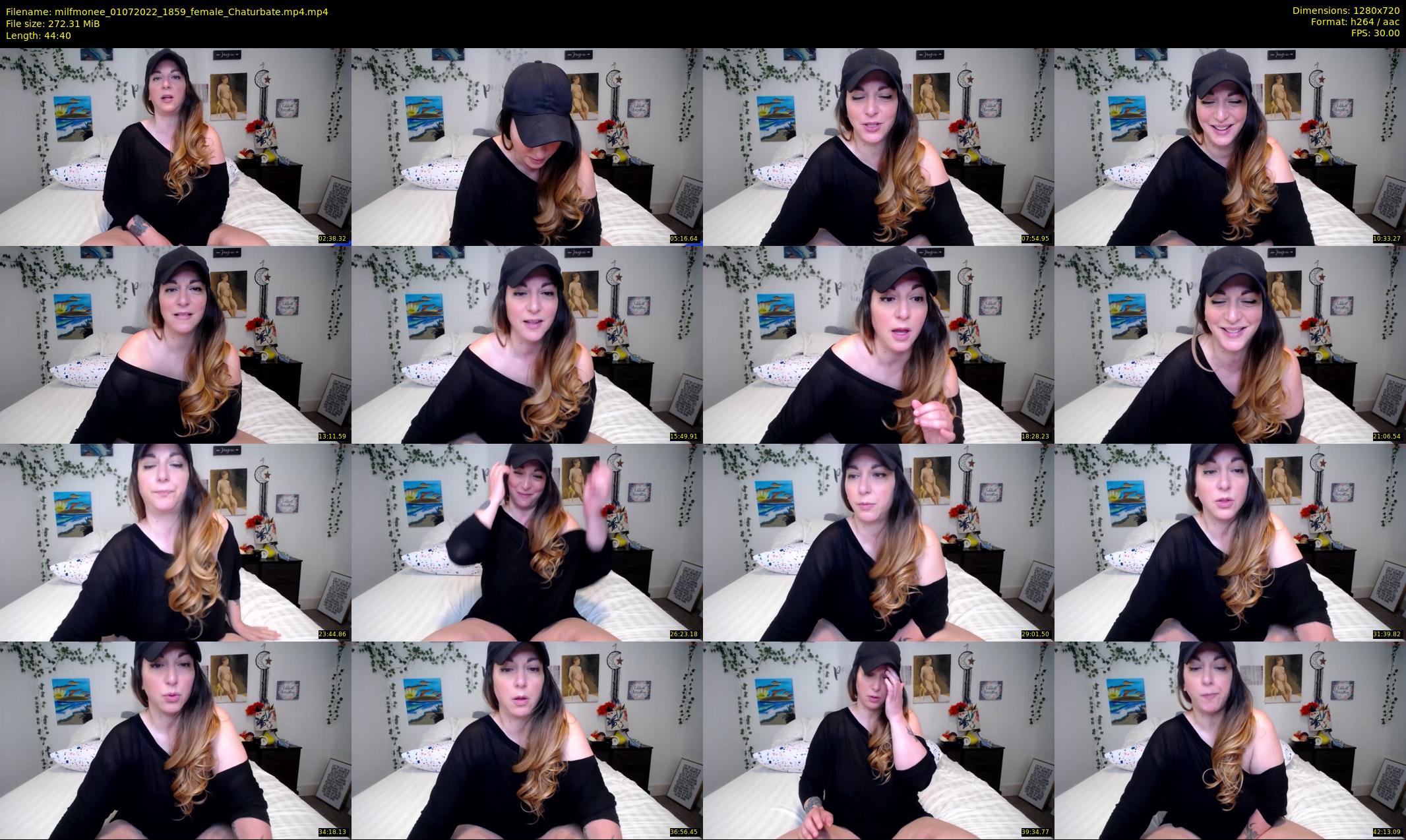 milfmonee — 45 minute Chaturbate female cam show recording, 720p, Jul 1, 2022