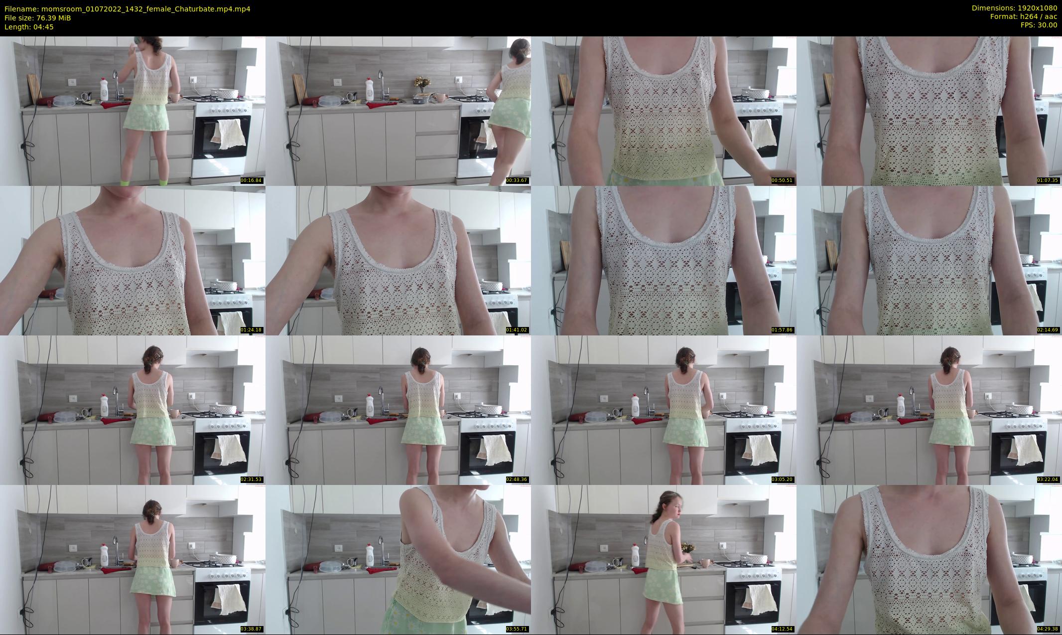 momsroom — 5 minute Chaturbate couple cam show recording, 1080p, Jul 1, 2022