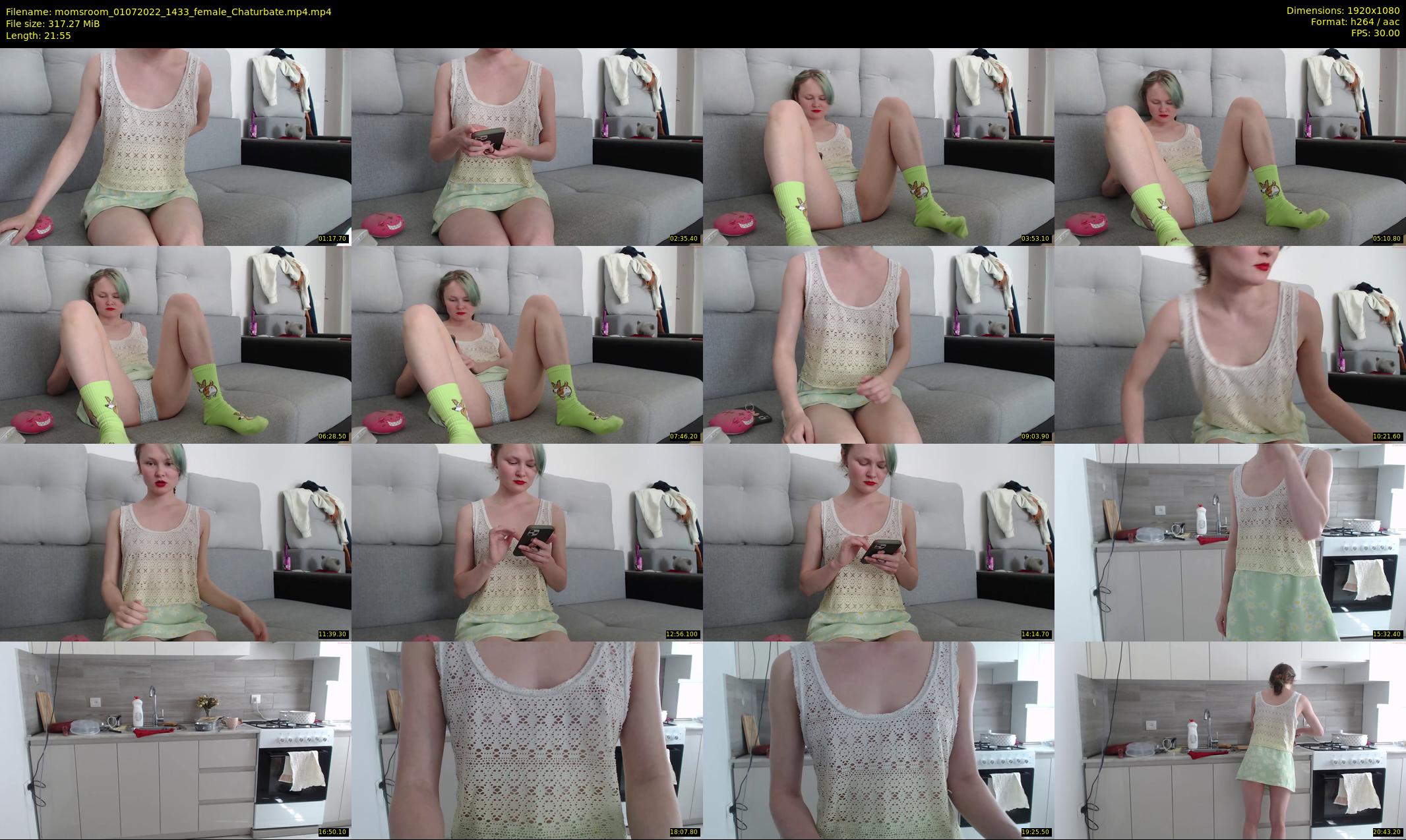 momsroom — 22 minute Chaturbate couple cam show recording, 1080p, Jul 1, 2022