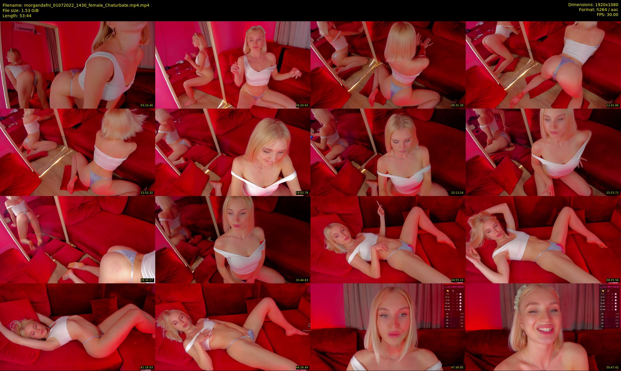 morgandafni — 54 minute Chaturbate couple cam show recording, 1080p, Jul 1, 2022