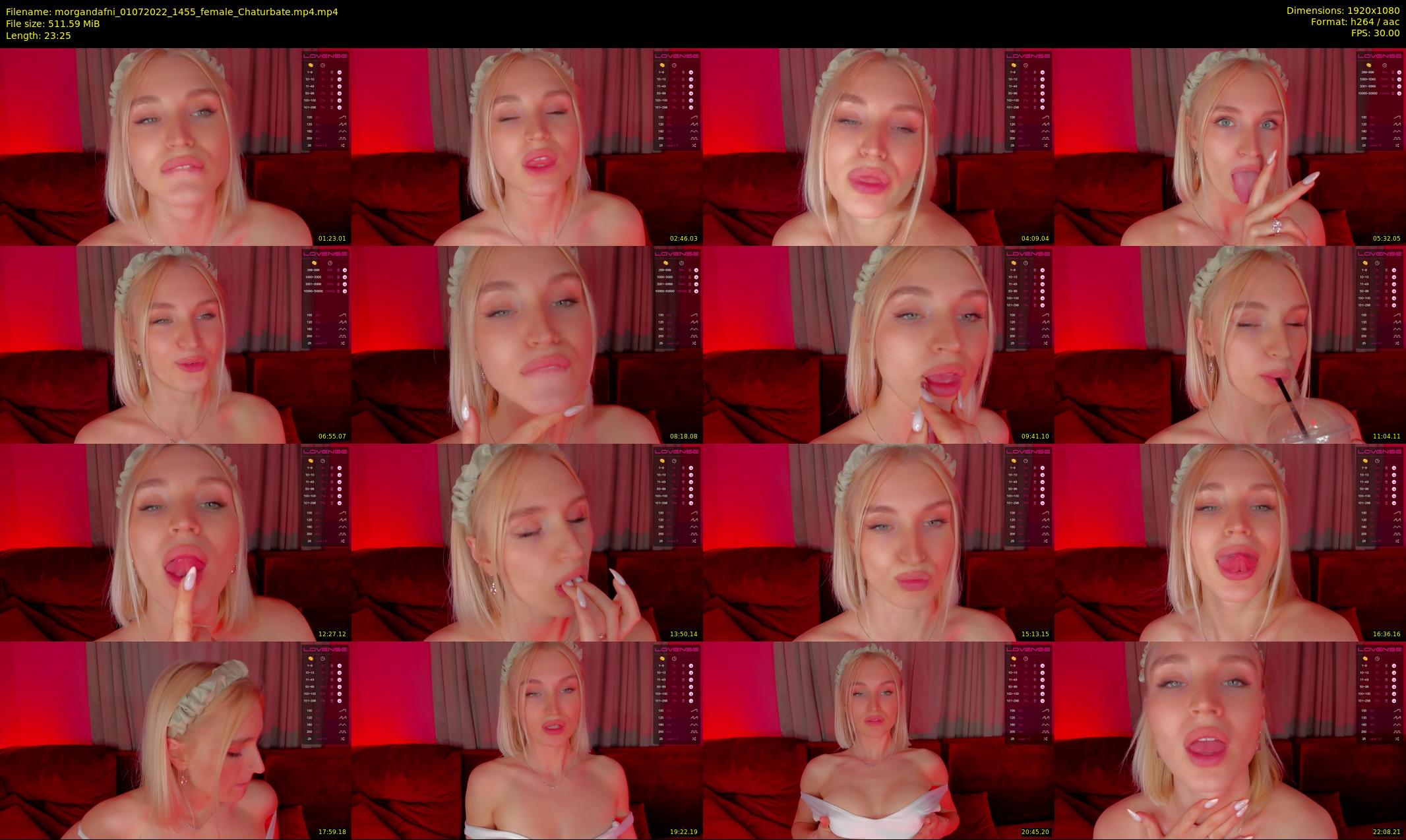 morgandafni — 24 minute Chaturbate couple cam show recording, 1080p, Jul 1, 2022