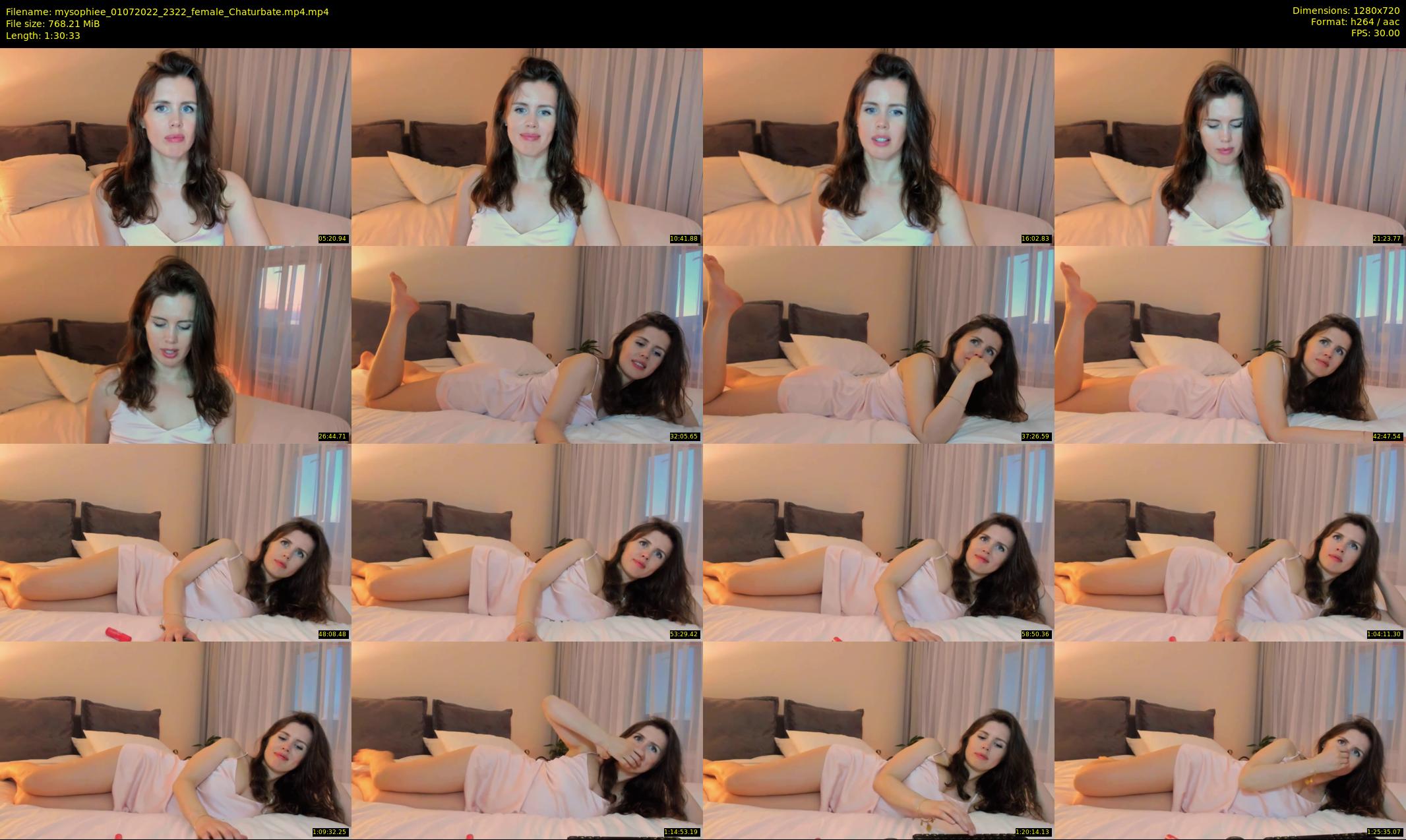 mysophiee — 91 minute Chaturbate female cam show recording, 720p, Jul 1, 2022