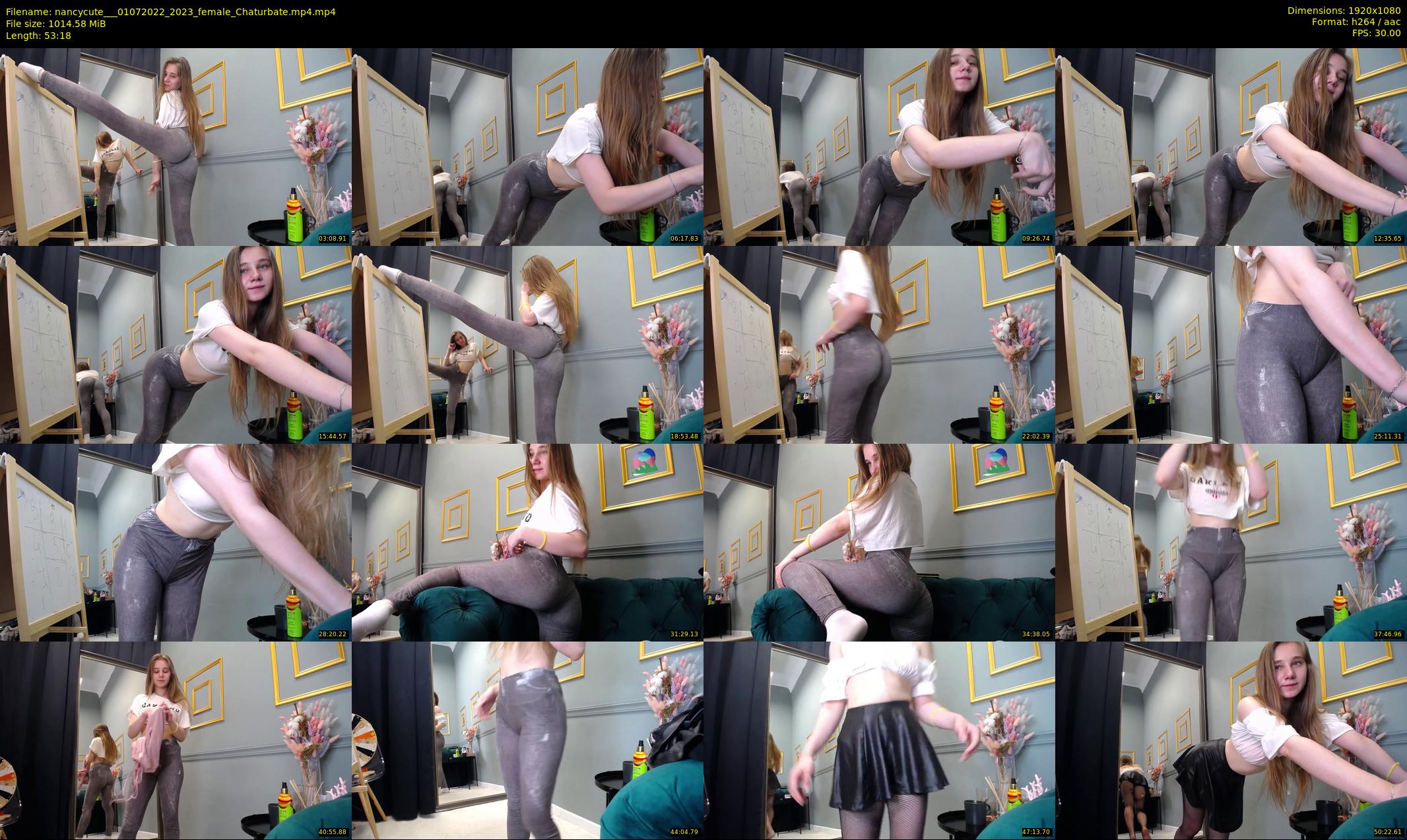 nancycute__ — 54 minute Chaturbate female cam show recording, 1080p, Jul 1, 2022