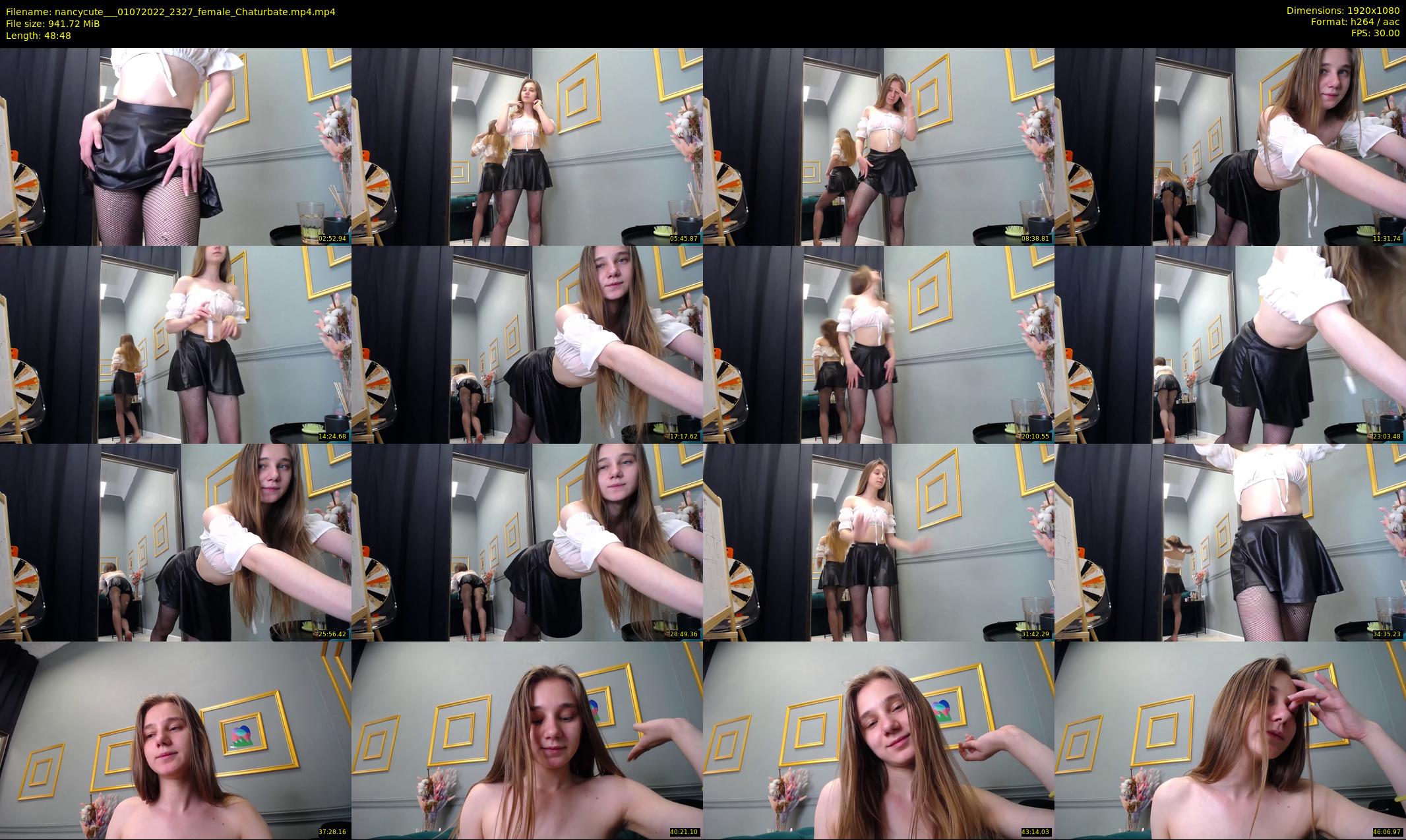 nancycute__ — 49 minute Chaturbate female cam show recording, 1080p, Jul 1, 2022