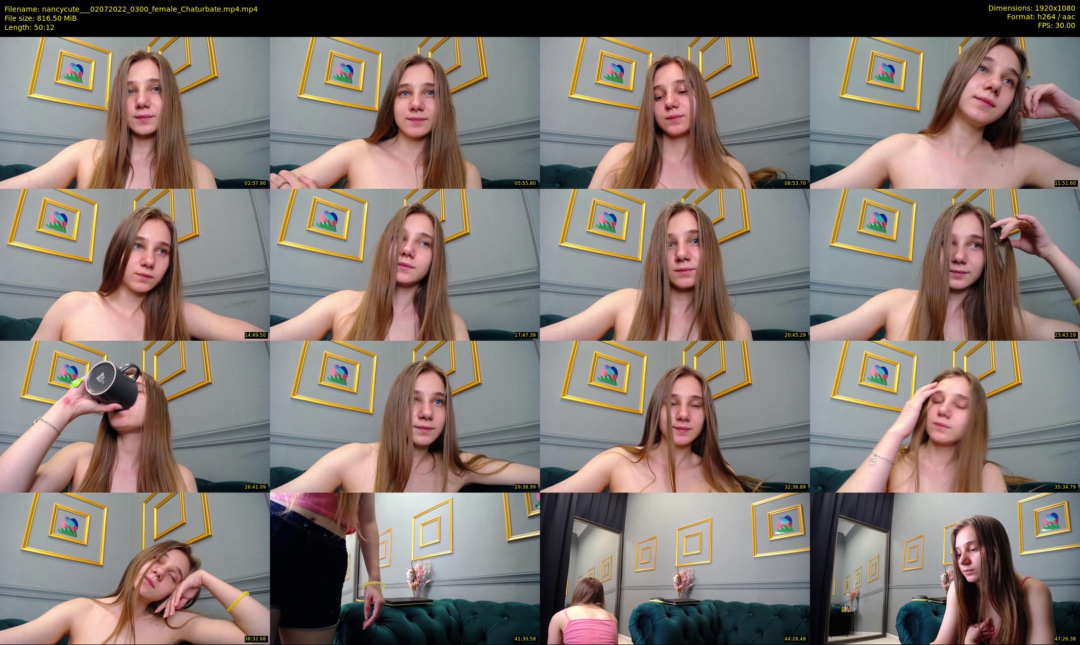 nancycute__ — 51 minute Chaturbate female cam show recording, 1080p, Jul 2, 2022