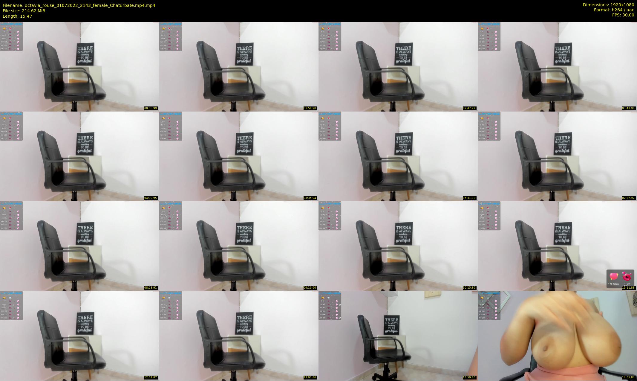 octavia_rouse — 16 minute Chaturbate female cam show recording, 1080p, Jul 1, 2022