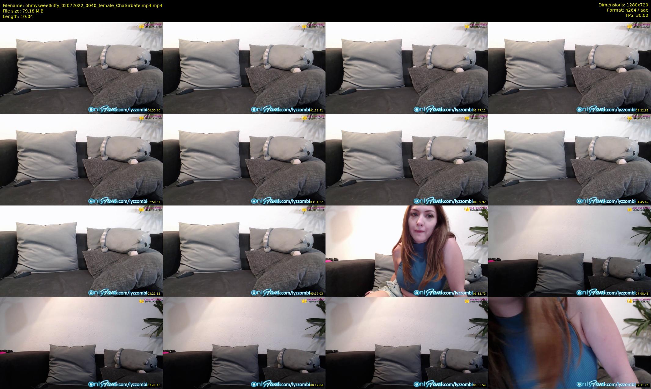 ohmysweetkitty — 11 minute Chaturbate female cam show recording, 720p, Jul 2, 2022