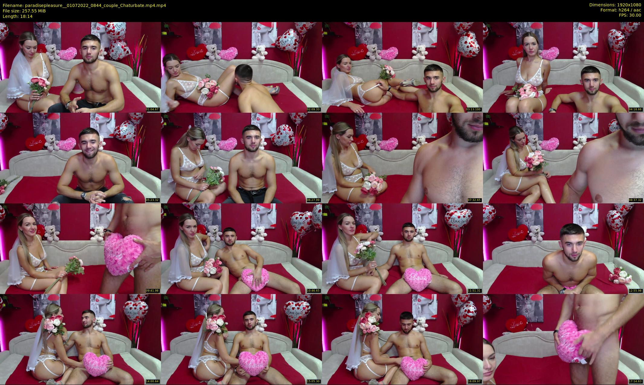 paradisepleasure_ — 19 minute Chaturbate couple cam show recording, 1080p, Jul 1, 2022