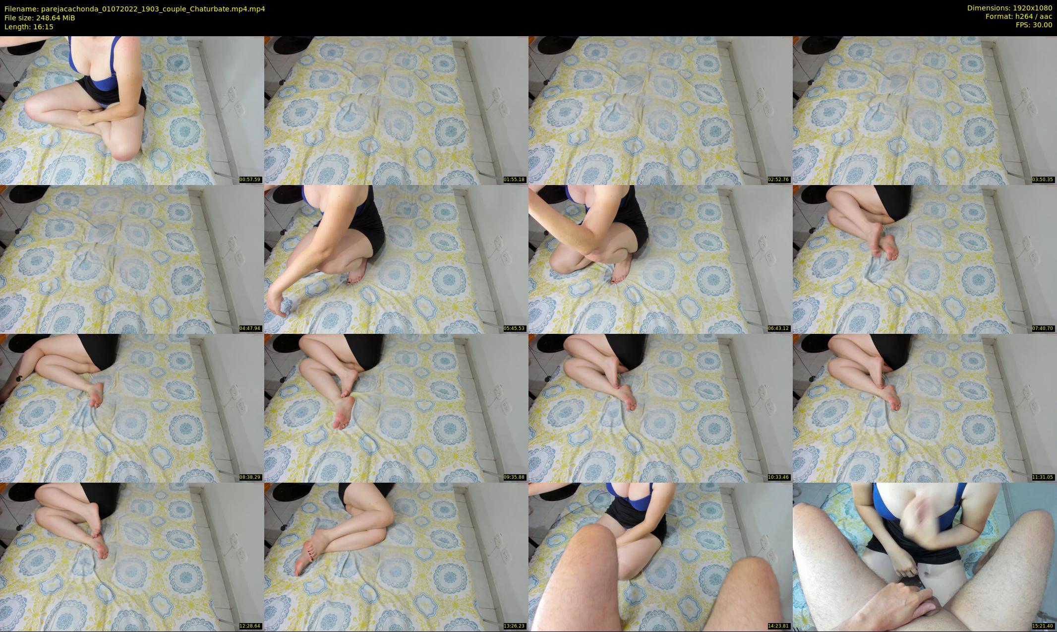 parejacachonda — 17 minute Chaturbate couple cam show recording, 1080p, Jul 1, 2022