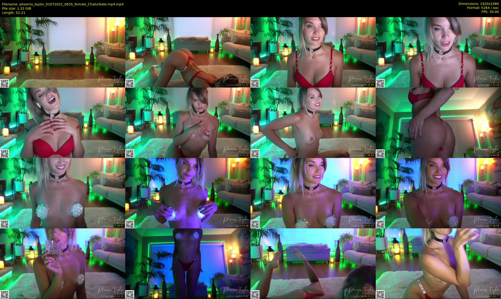 phoenix_taylor — 53 minute Chaturbate female cam show recording, 1080p, Jul 1, 2022