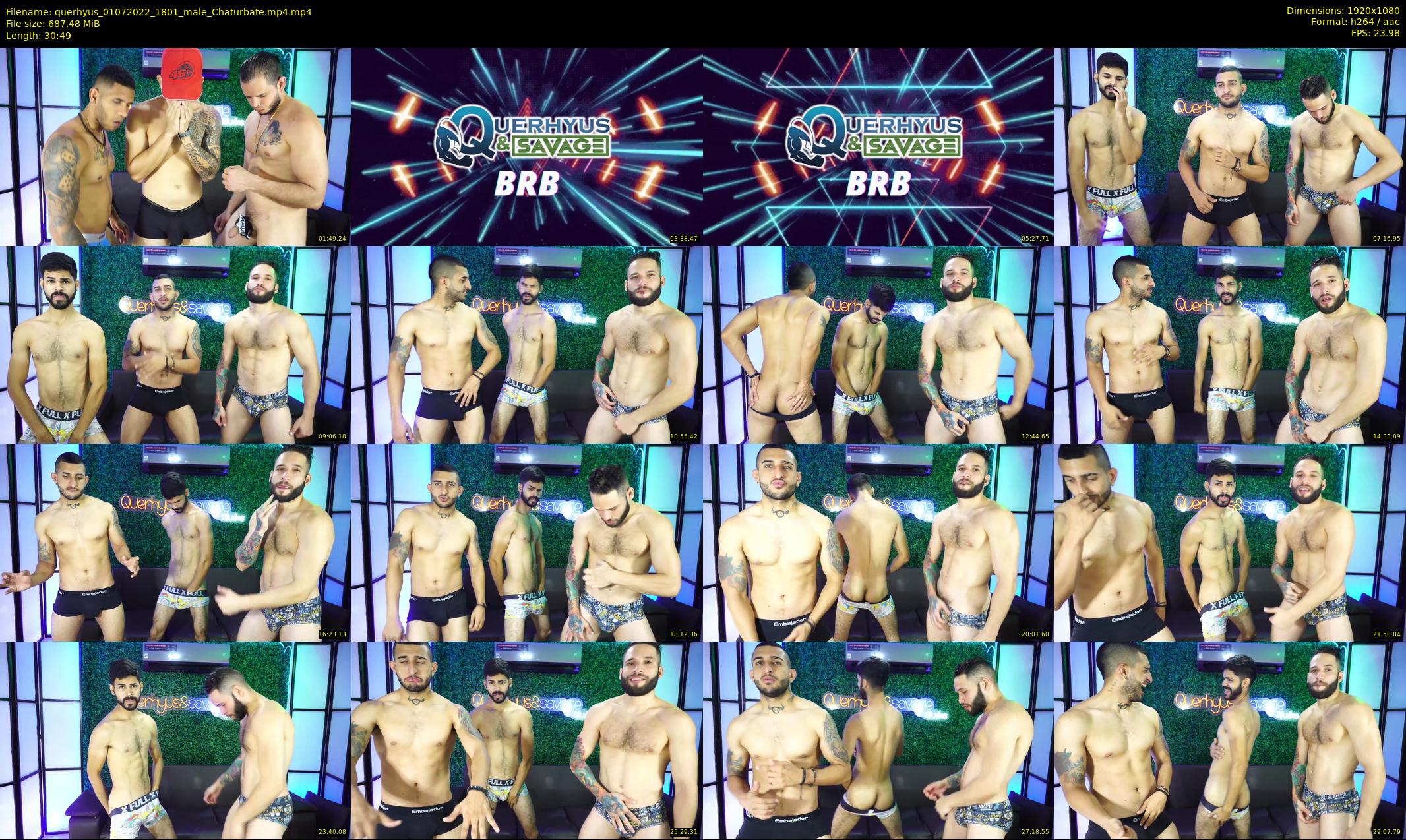 querhyus — 31 minute Chaturbate male cam show recording, 1080p, Jul 1, 2022