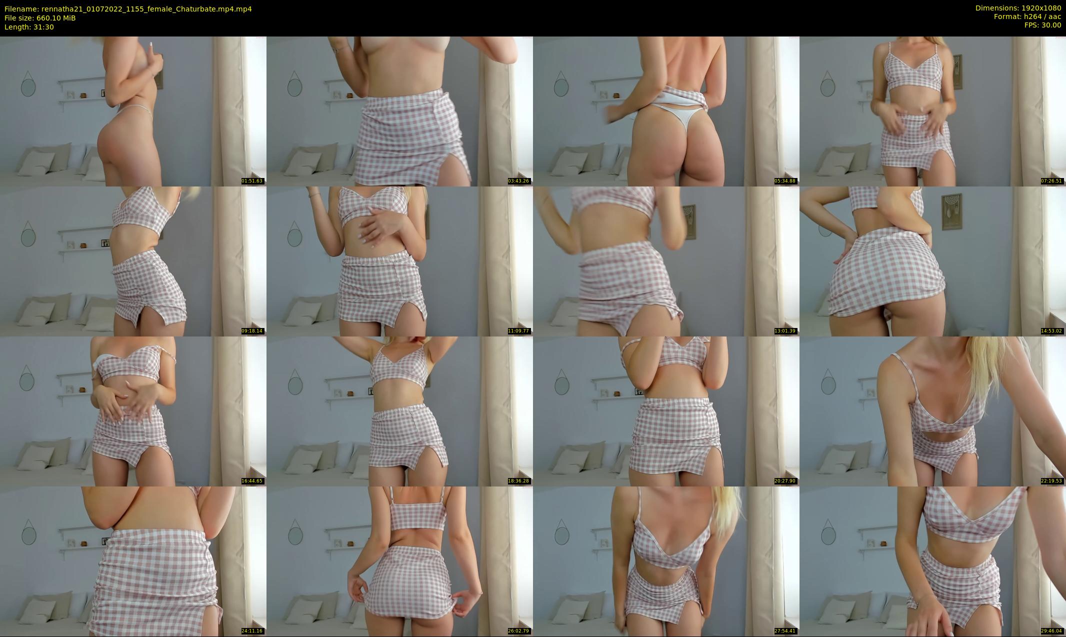rennatha21 — 32 minute Chaturbate female cam show recording, 1080p, Jul 1, 2022