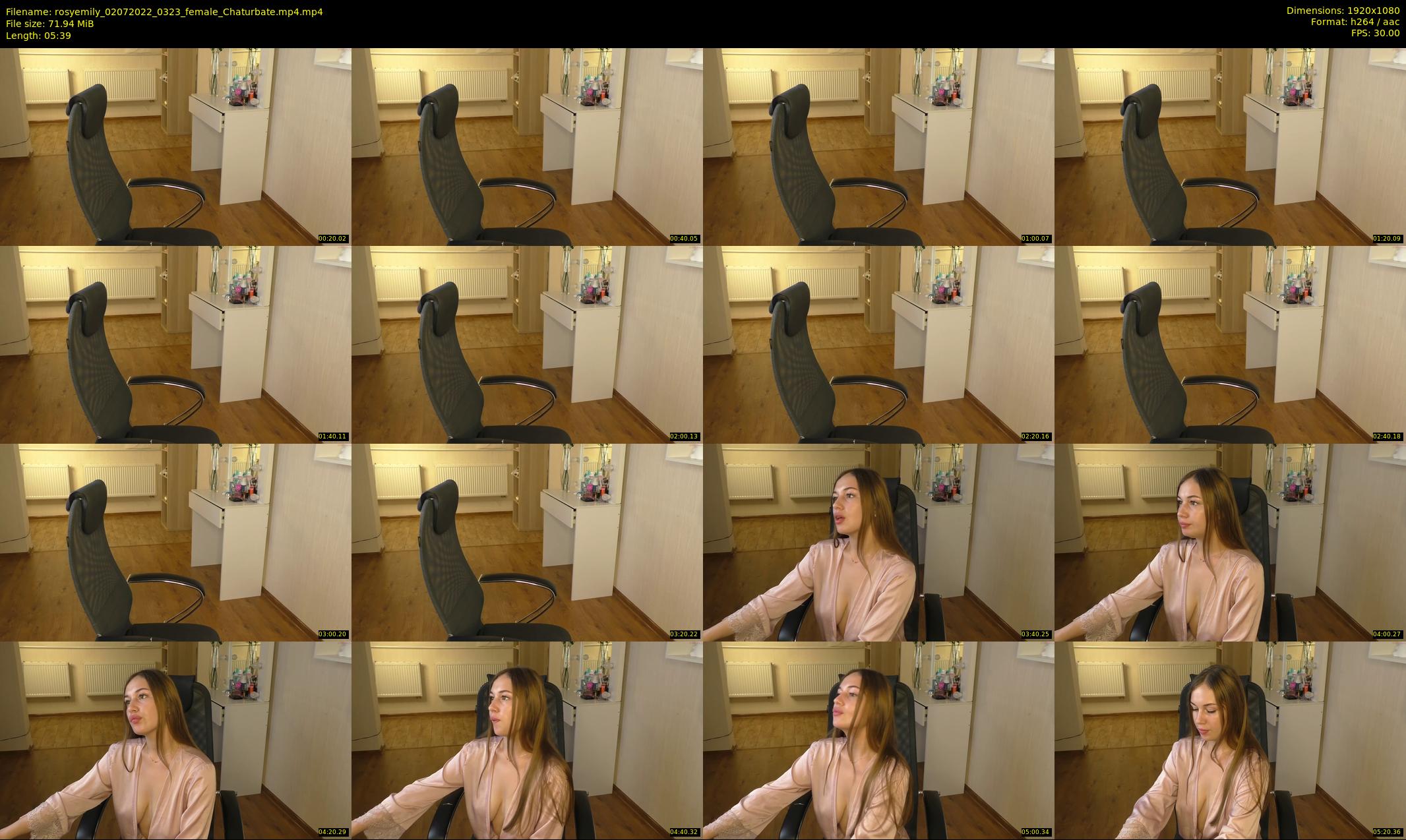rosyemily — 6 minute Chaturbate female cam show recording, 1080p, Jul 2, 2022