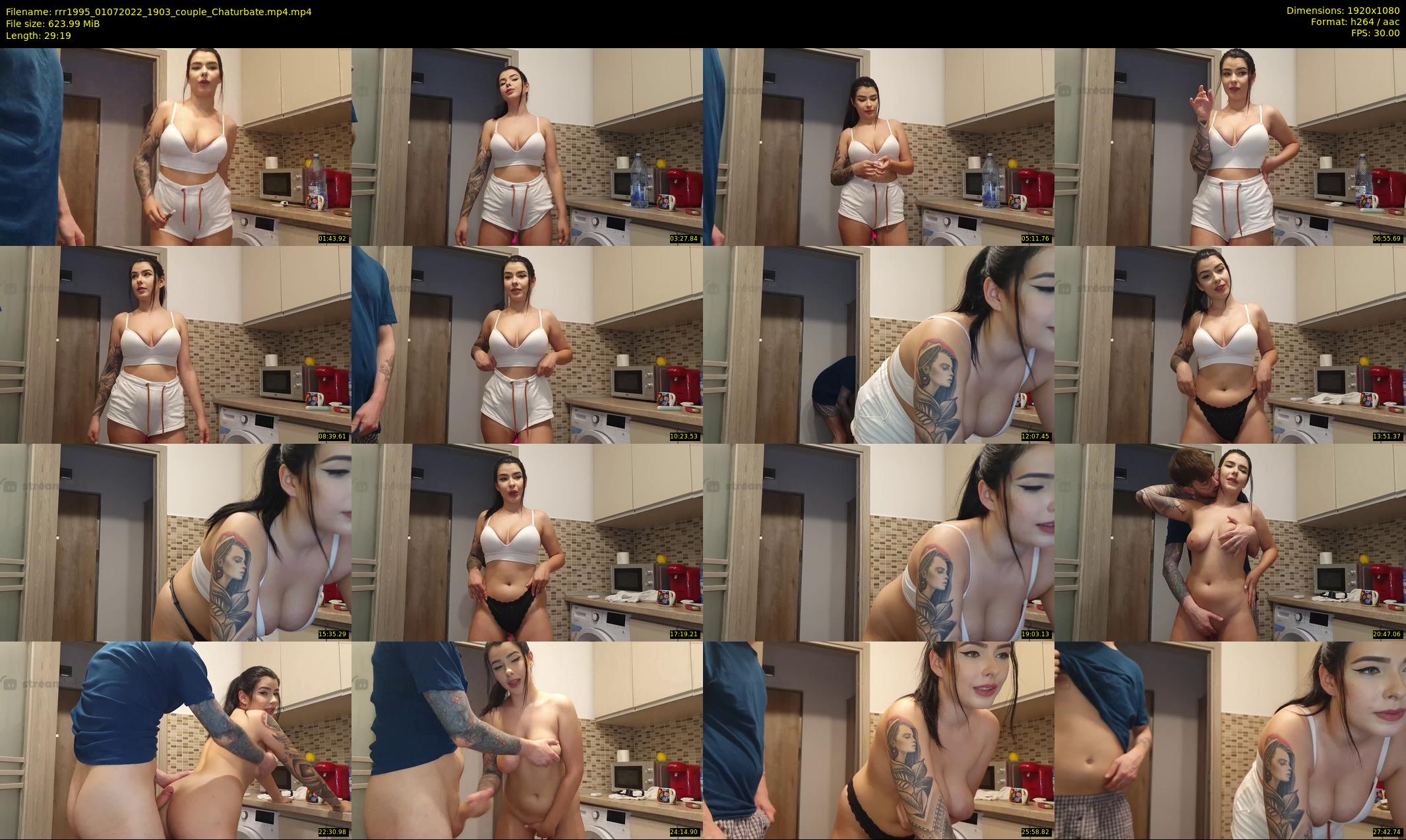 rrr1995 — 30 minute Chaturbate couple cam show recording, 1080p, Jul 1, 2022