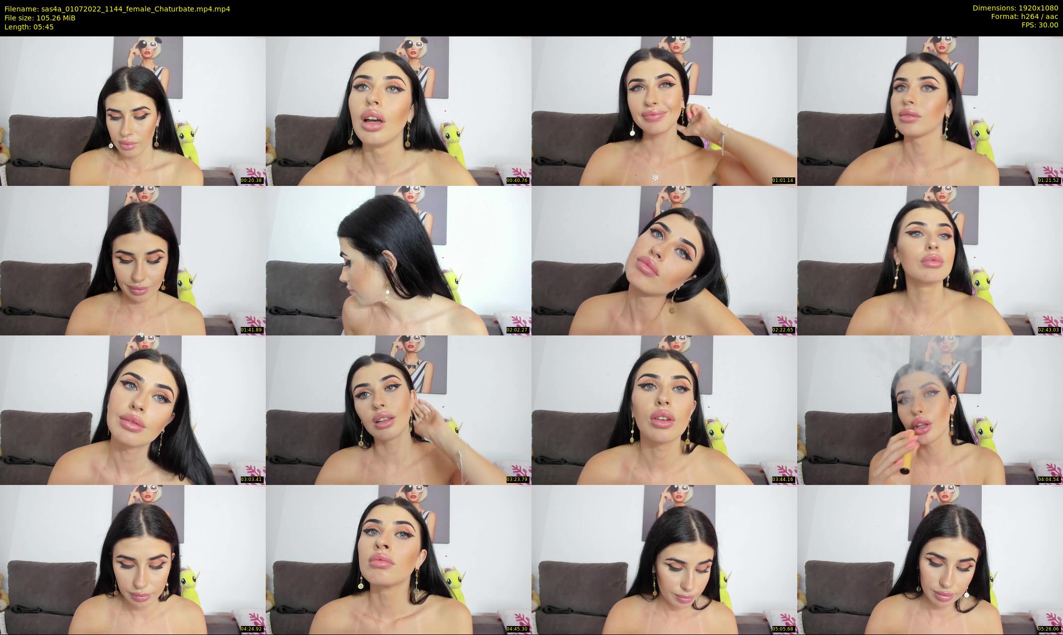 sas4a — 6 minute Chaturbate female cam show recording, 1080p, Jul 1, 2022