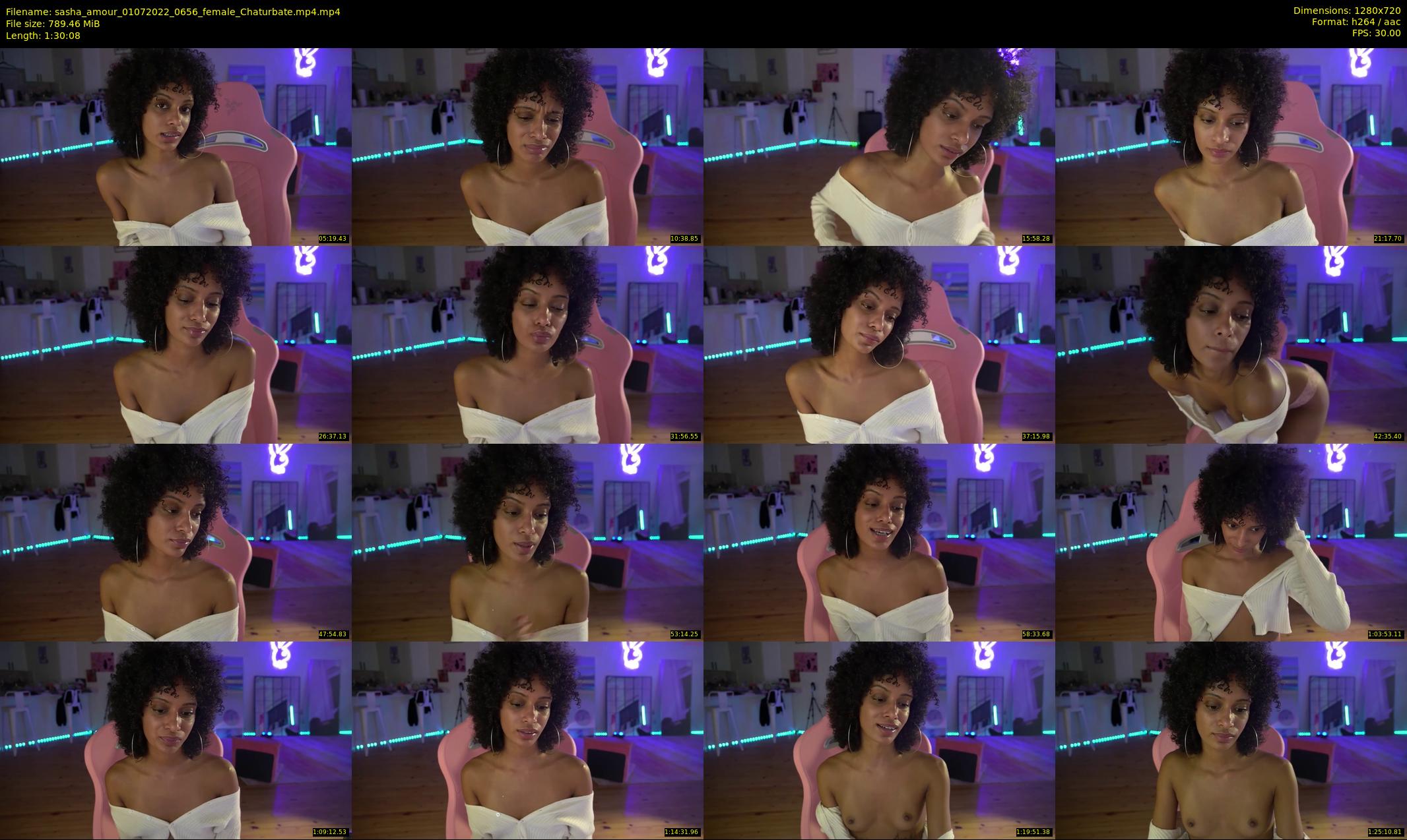 sasha_amour — 91 minute Chaturbate female cam show recording, 720p, Jul 1, 2022