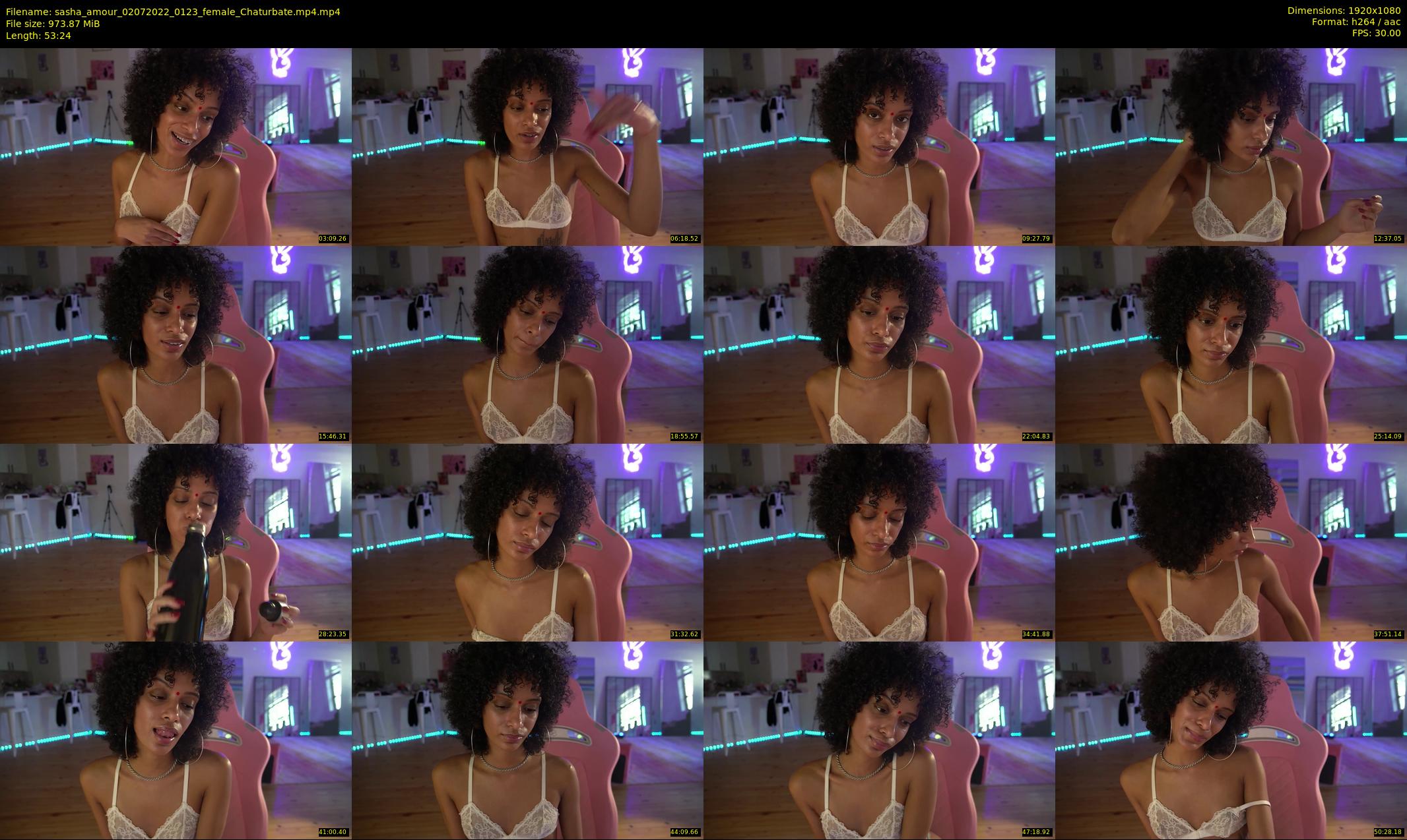 sasha_amour — 54 minute Chaturbate female cam show recording, 1080p, Jul 2, 2022