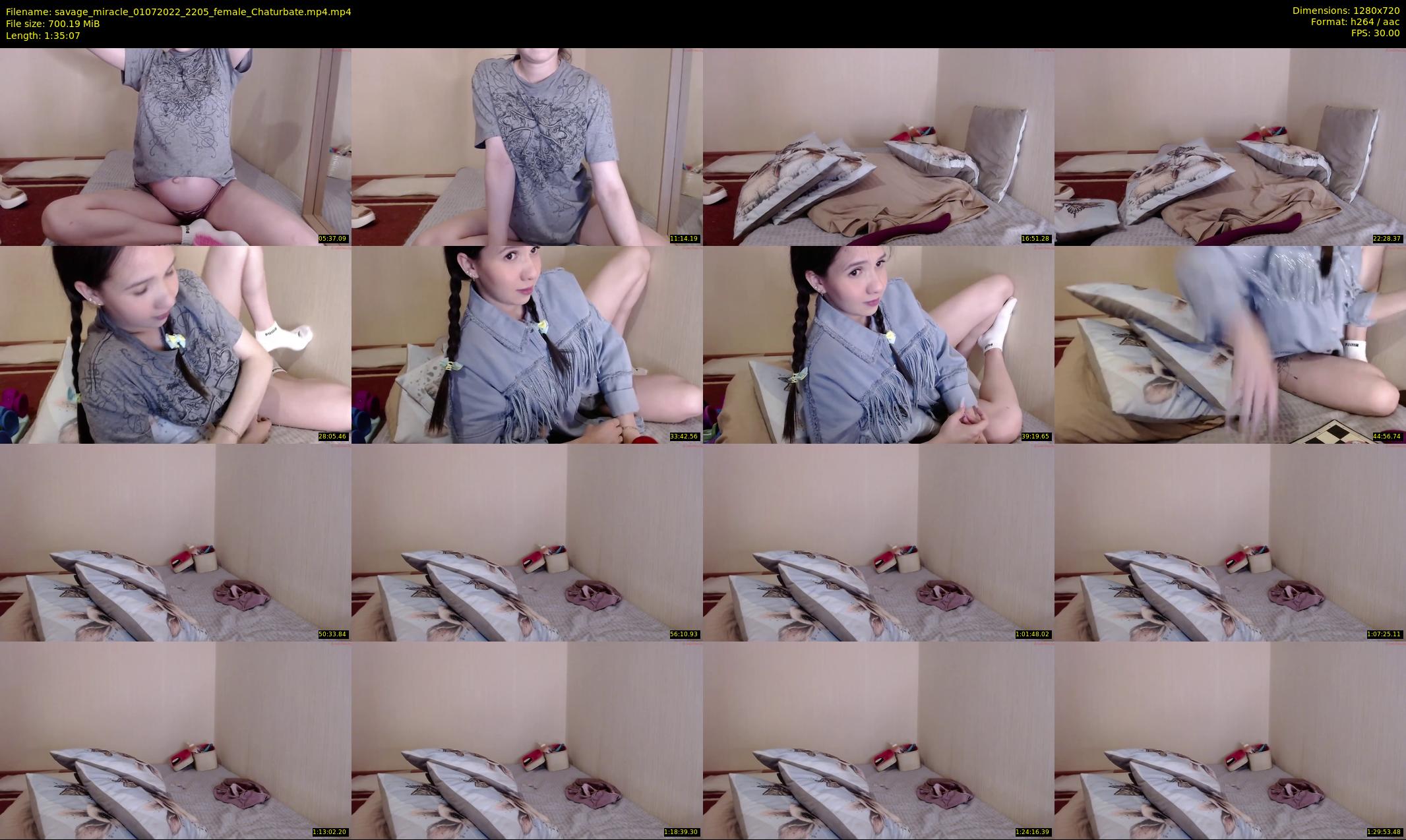 savage_miracle — 96 minute Chaturbate female cam show recording, 720p, Jul 1, 2022