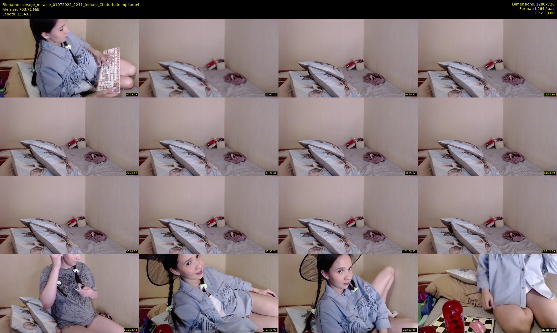 savage_miracle — 95 minute Chaturbate female cam show recording, 720p, Jul 1, 2022