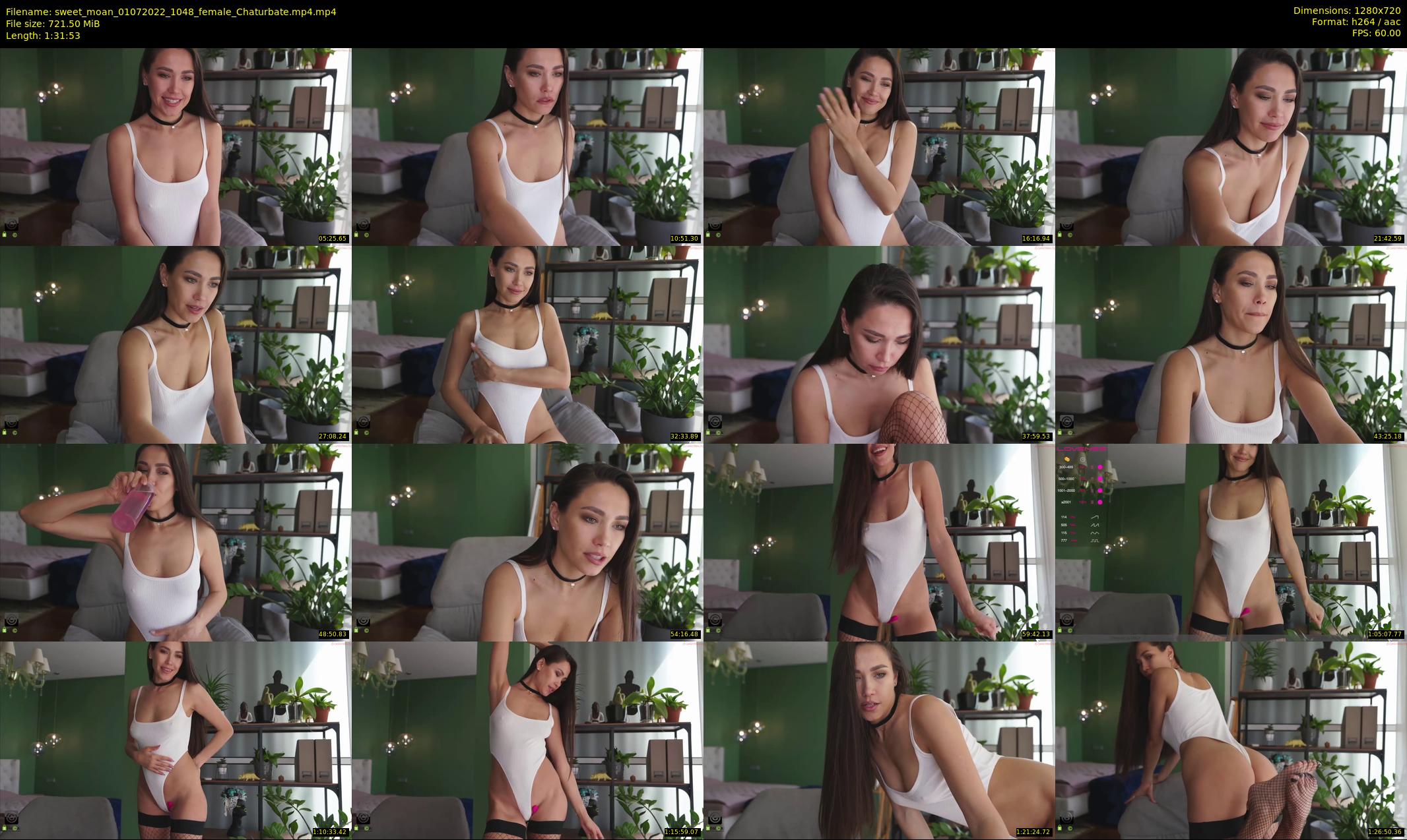 sweet_moan — 92 minute Chaturbate female cam show recording, 720p, Jul 1, 2022