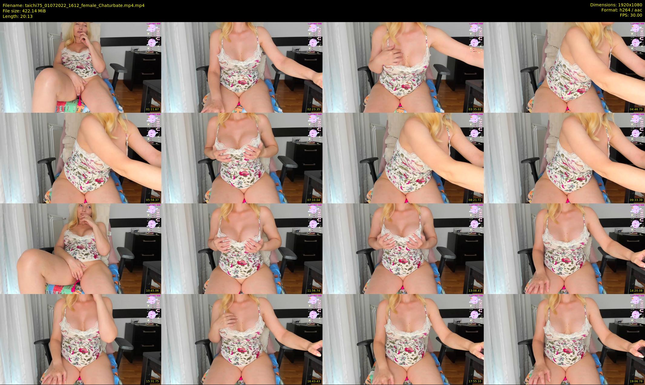 taichi75 — 21 minute Chaturbate female cam show recording, 1080p, Jul 1, 2022