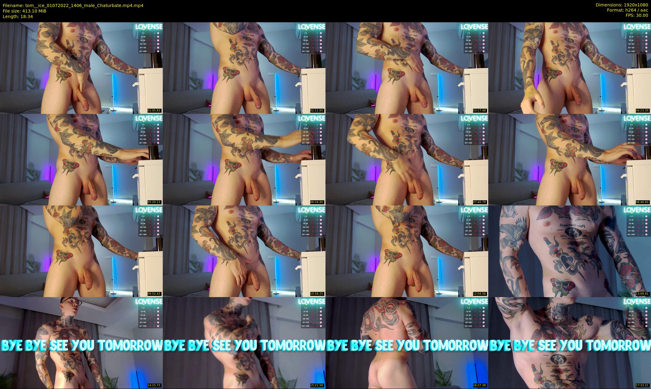 tom__ice — 19 minute Chaturbate male cam show recording, 1080p, Jul 1, 2022