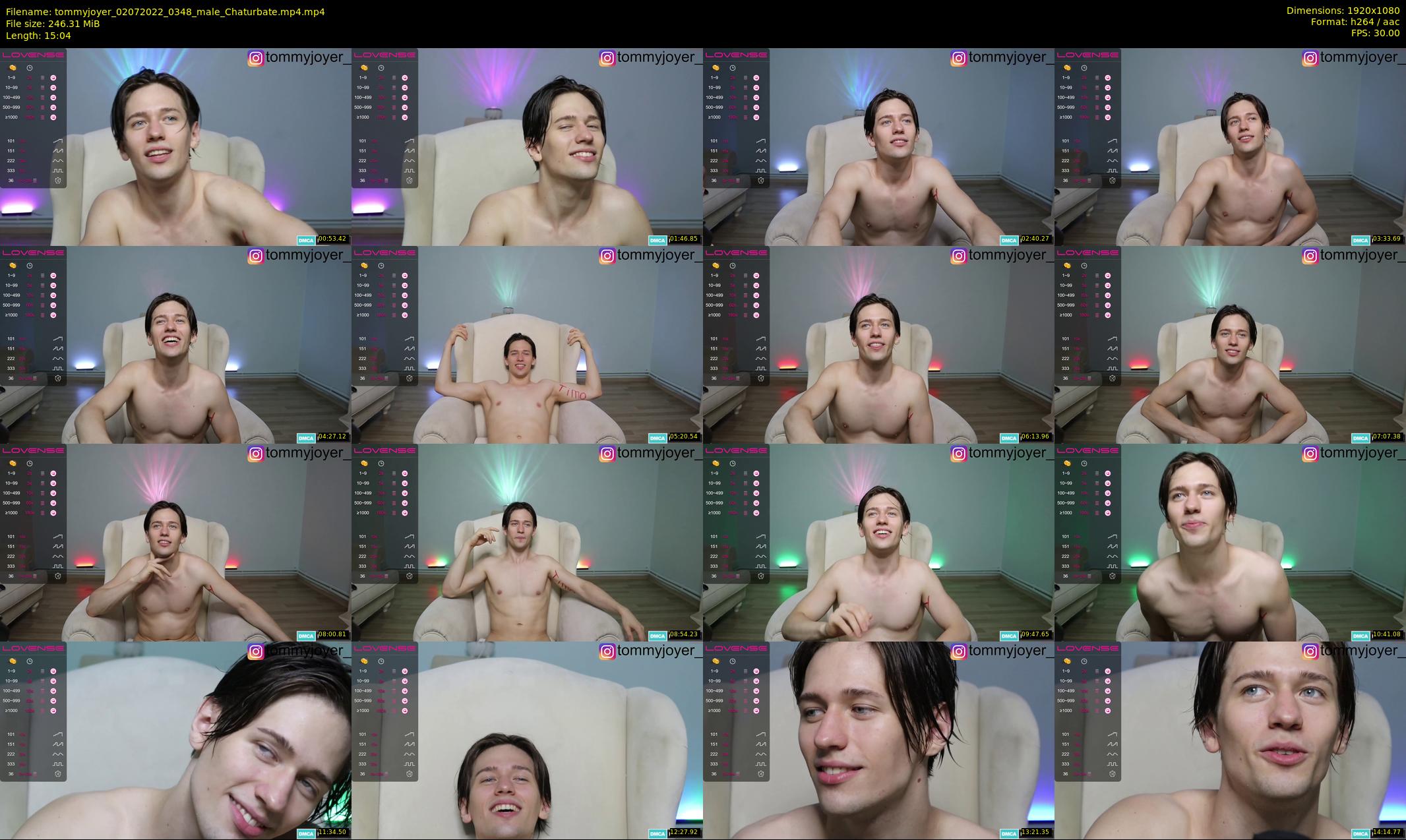 tommyjoyer — 16 minute Chaturbate male cam show recording, 1080p, Jul 2, 2022