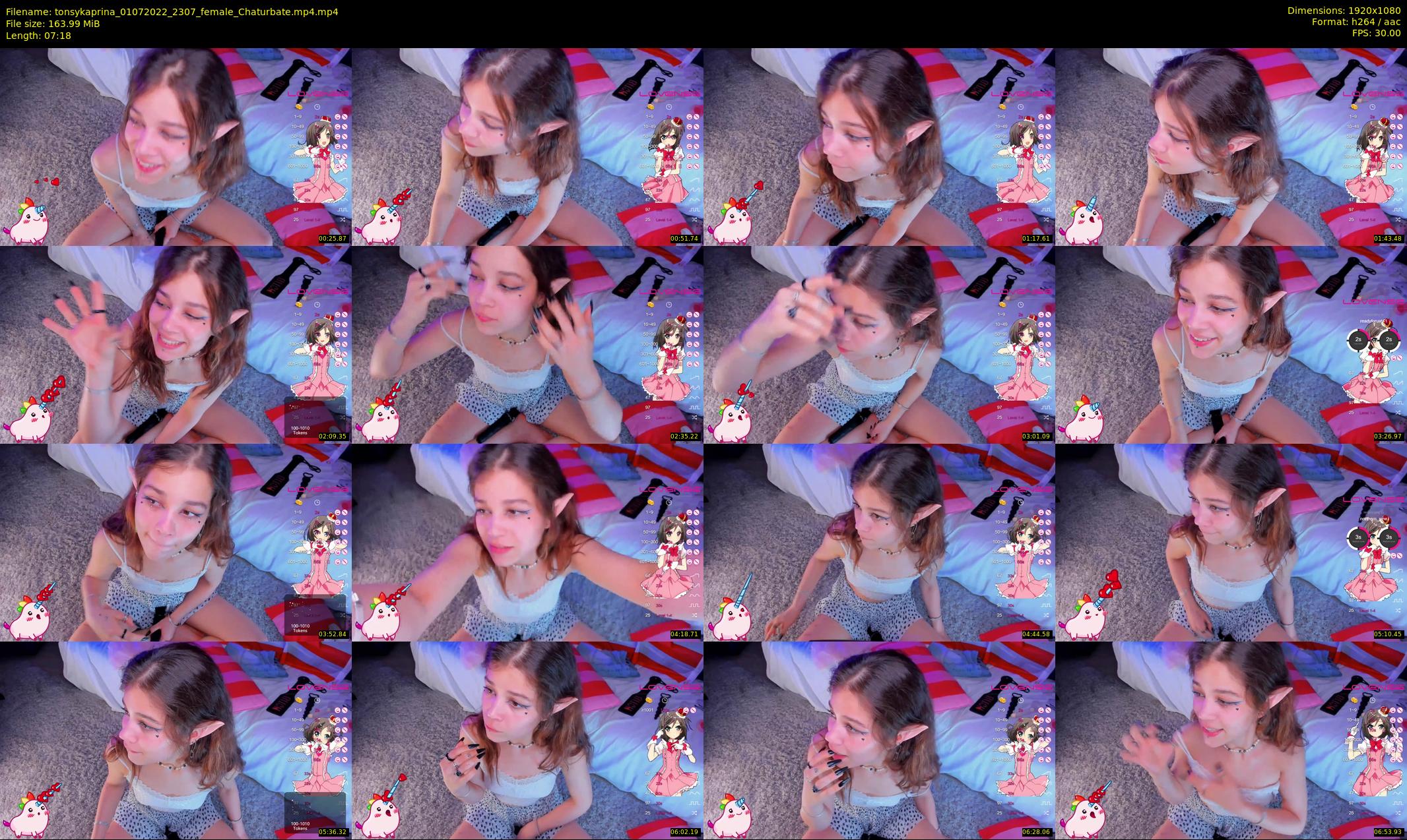 tonsykaprina — 8 minute Chaturbate couple cam show recording, 1080p, Jul 1, 2022