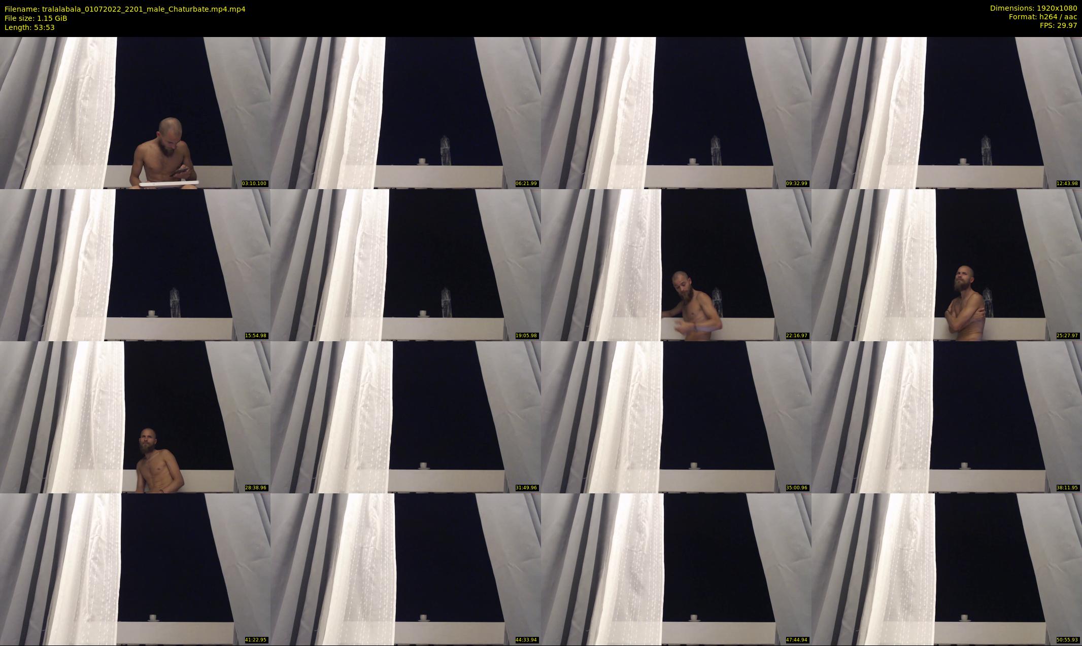 tralalabala — 54 minute Chaturbate male cam show recording, 1080p, Jul 1, 2022