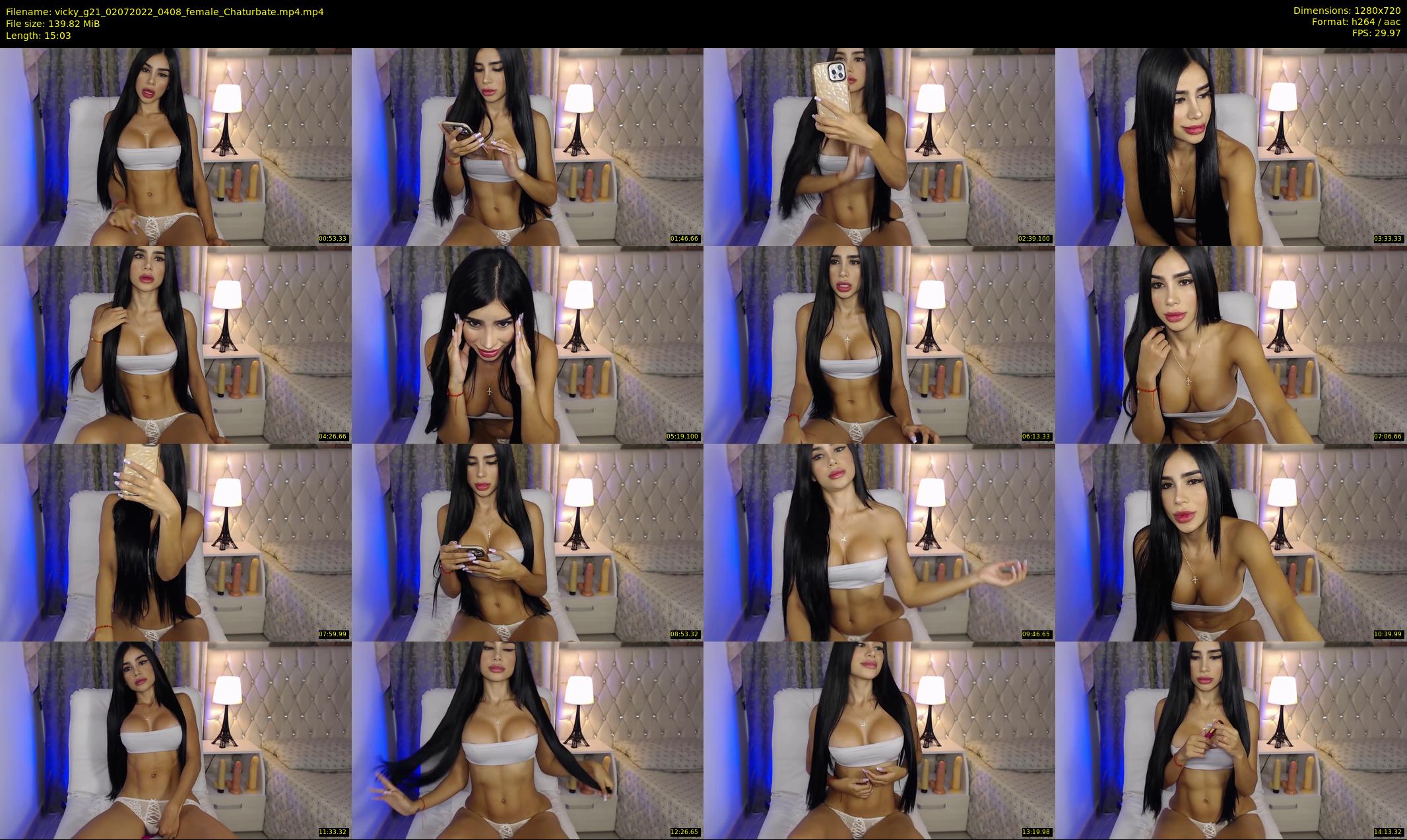 vicky_g21 — 16 minute Chaturbate female cam show recording, 720p, Jul 2, 2022