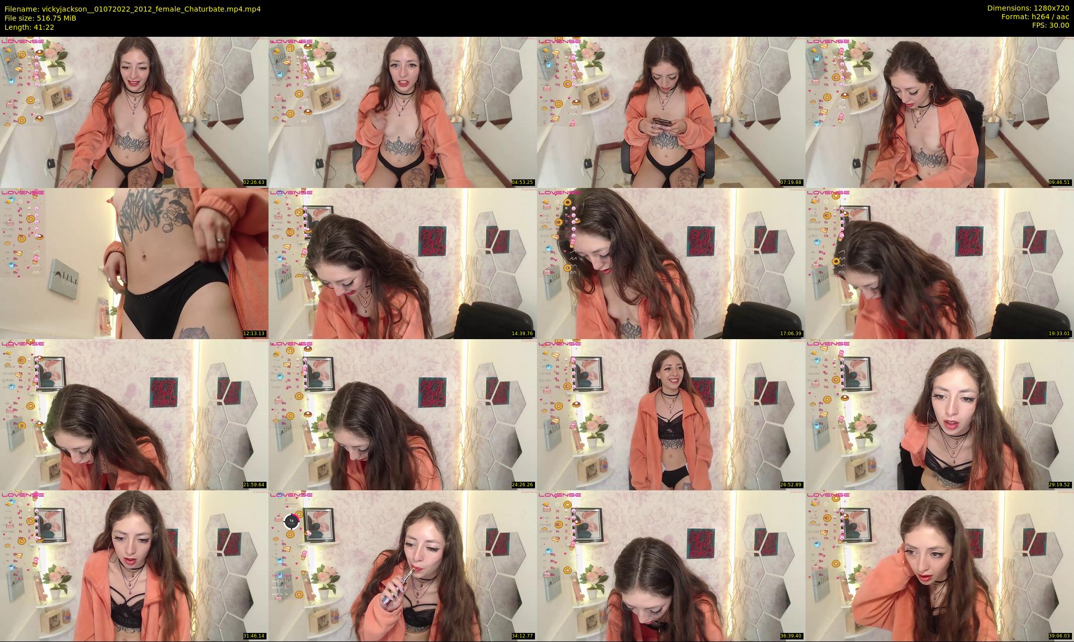 vickyjackson_ — 42 minute Chaturbate female cam show recording, 720p, Jul 1, 2022