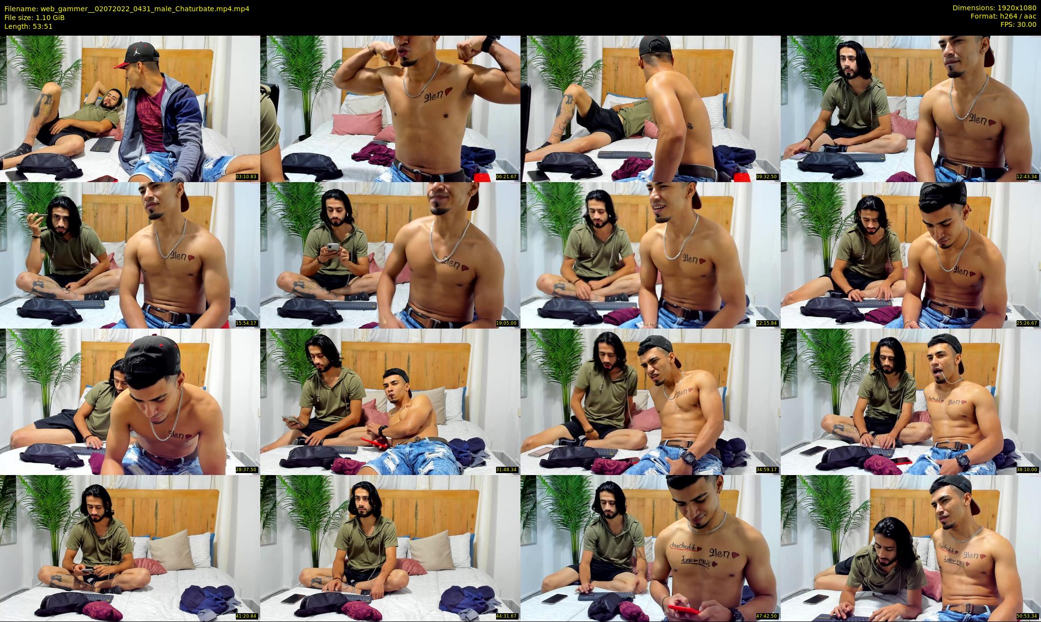 web_gammer_ — 54 minute Chaturbate male cam show recording, 1080p, Jul 2, 2022