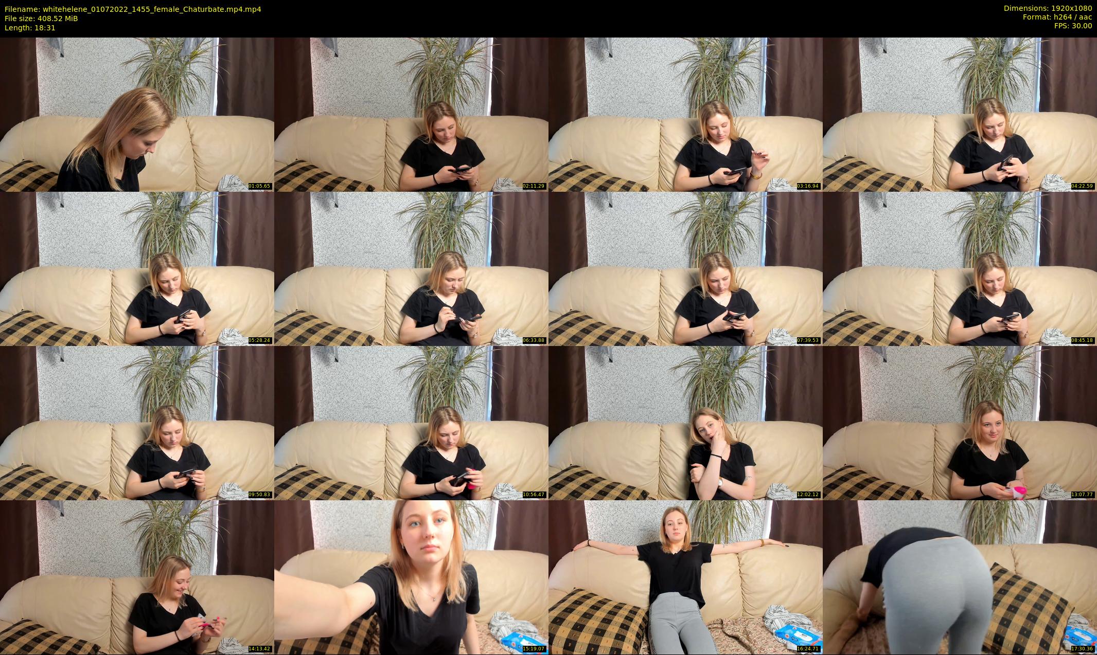 whitehelene — 19 minute Chaturbate female cam show recording, 1080p, Jul 1, 2022