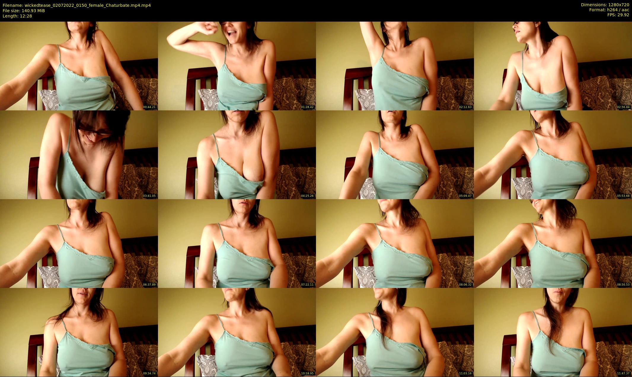 wickedtease — 13 minute Chaturbate female cam show recording, 720p, Jul 2, 2022