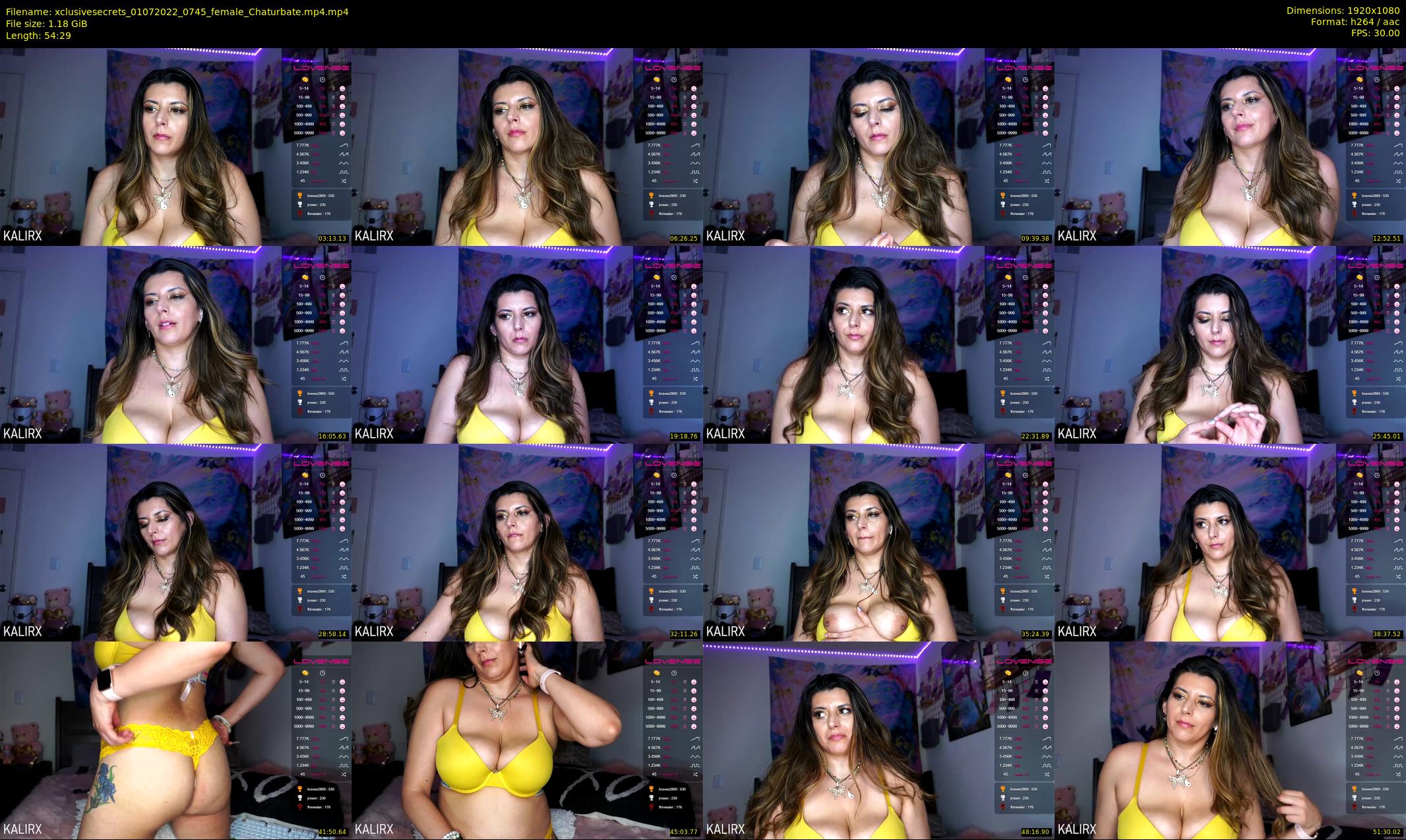 xclusivesecrets — 55 minute Chaturbate female cam show recording, 1080p, Jul 1, 2022