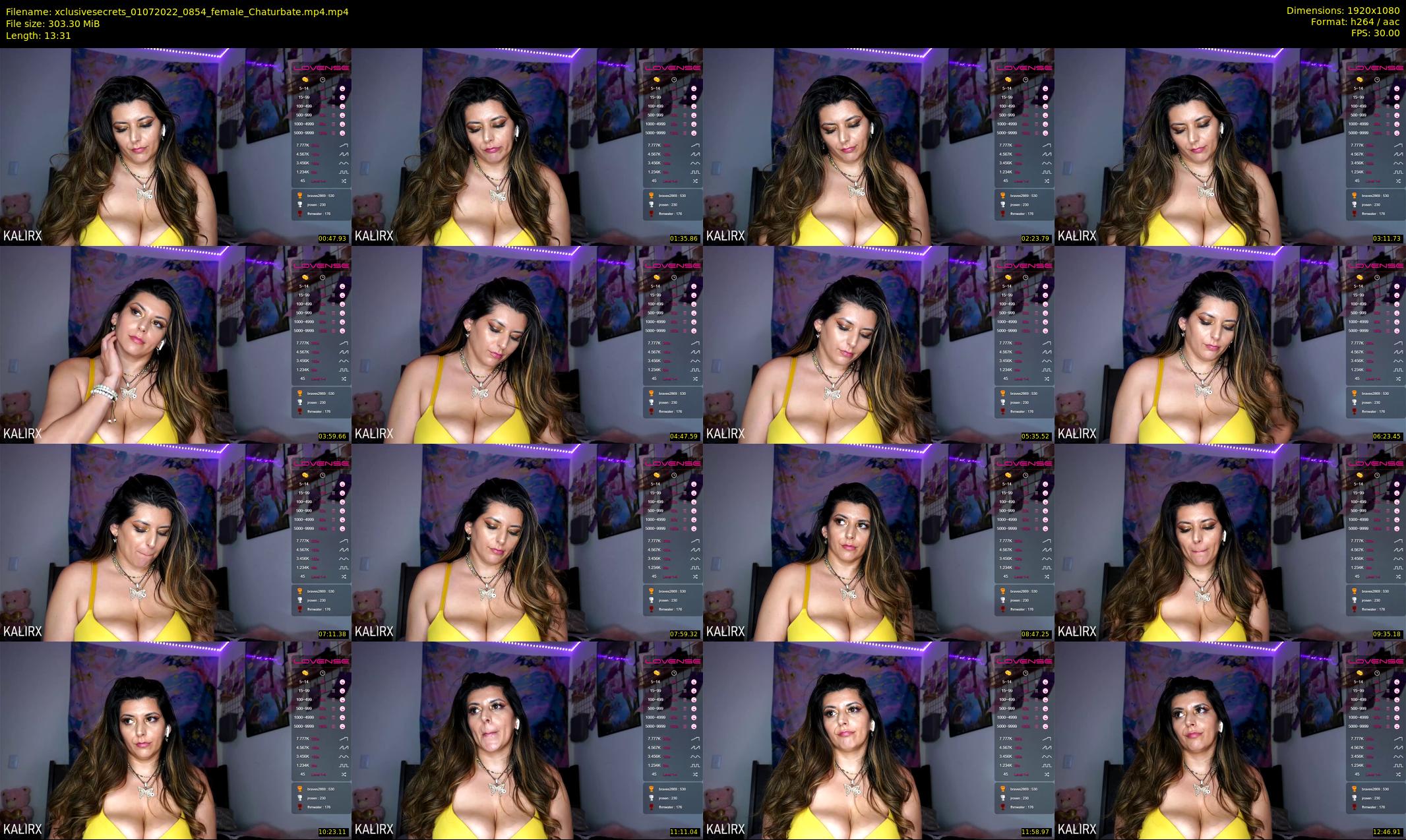 xclusivesecrets — 14 minute Chaturbate female cam show recording, 1080p, Jul 1, 2022