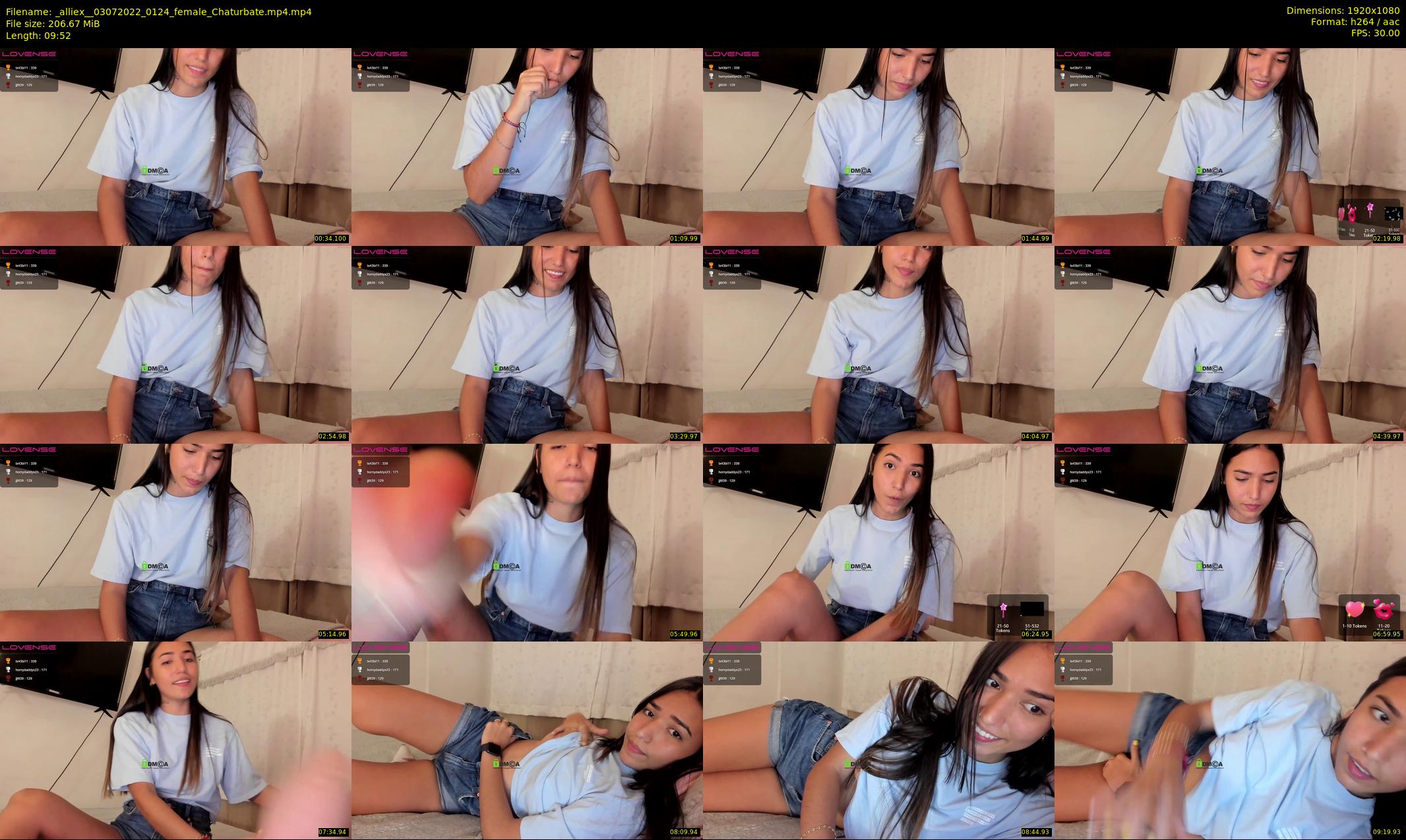 _alliex_ — 10 minute Chaturbate female cam show recording, 1080p, Jul 3, 2022