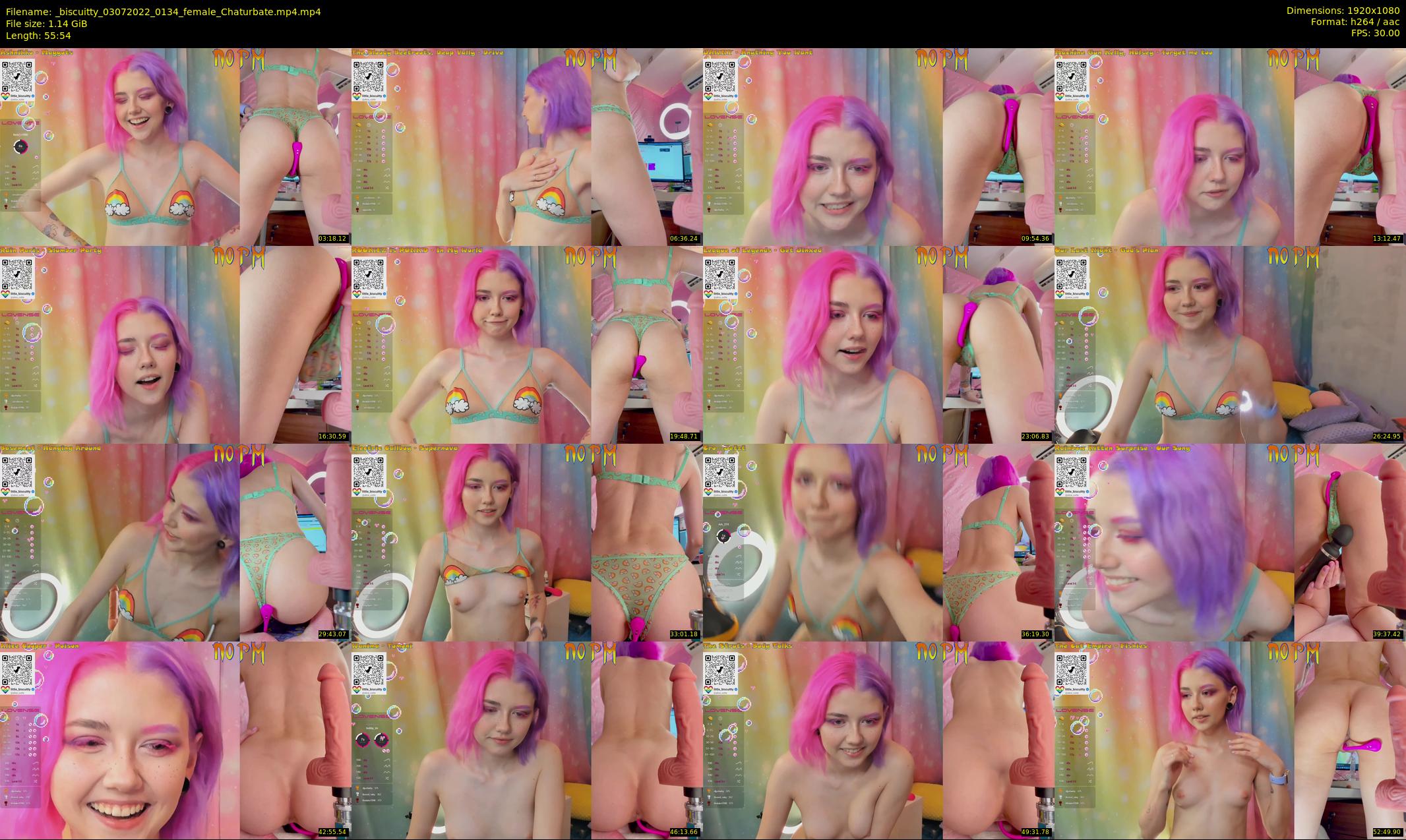 _biscuitty — 56 minute Chaturbate female cam show recording, 1080p, Jul 3, 2022